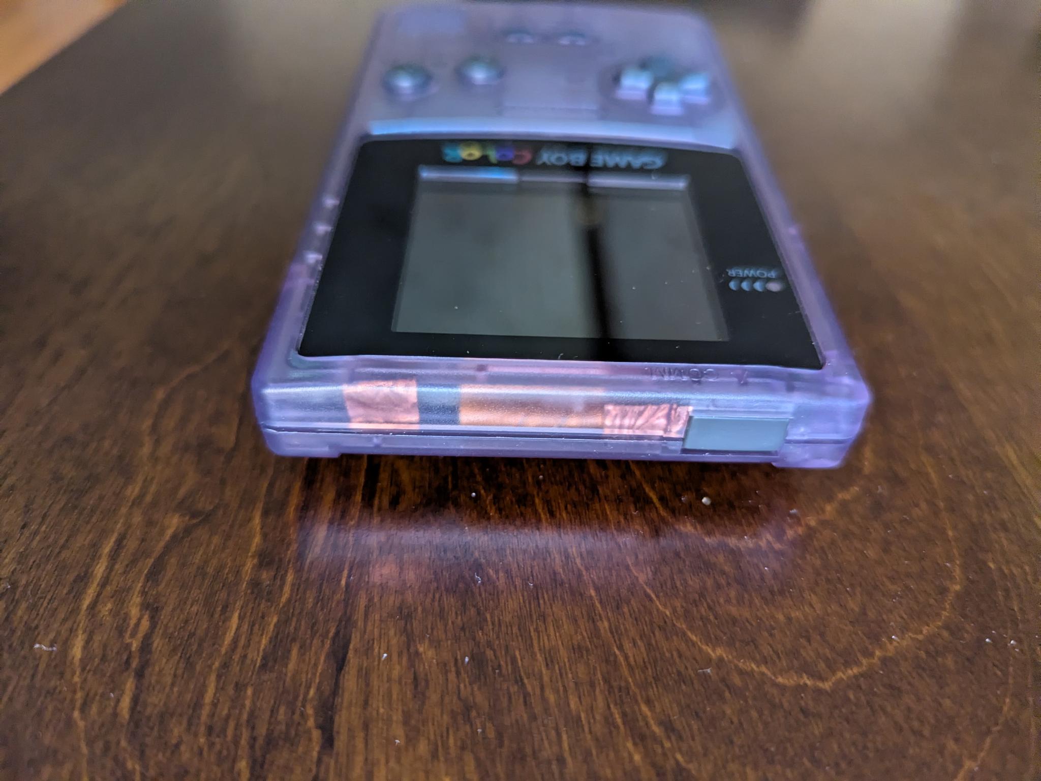 Restored Game Boy Color GBC with Backlit IPS LCD Screen