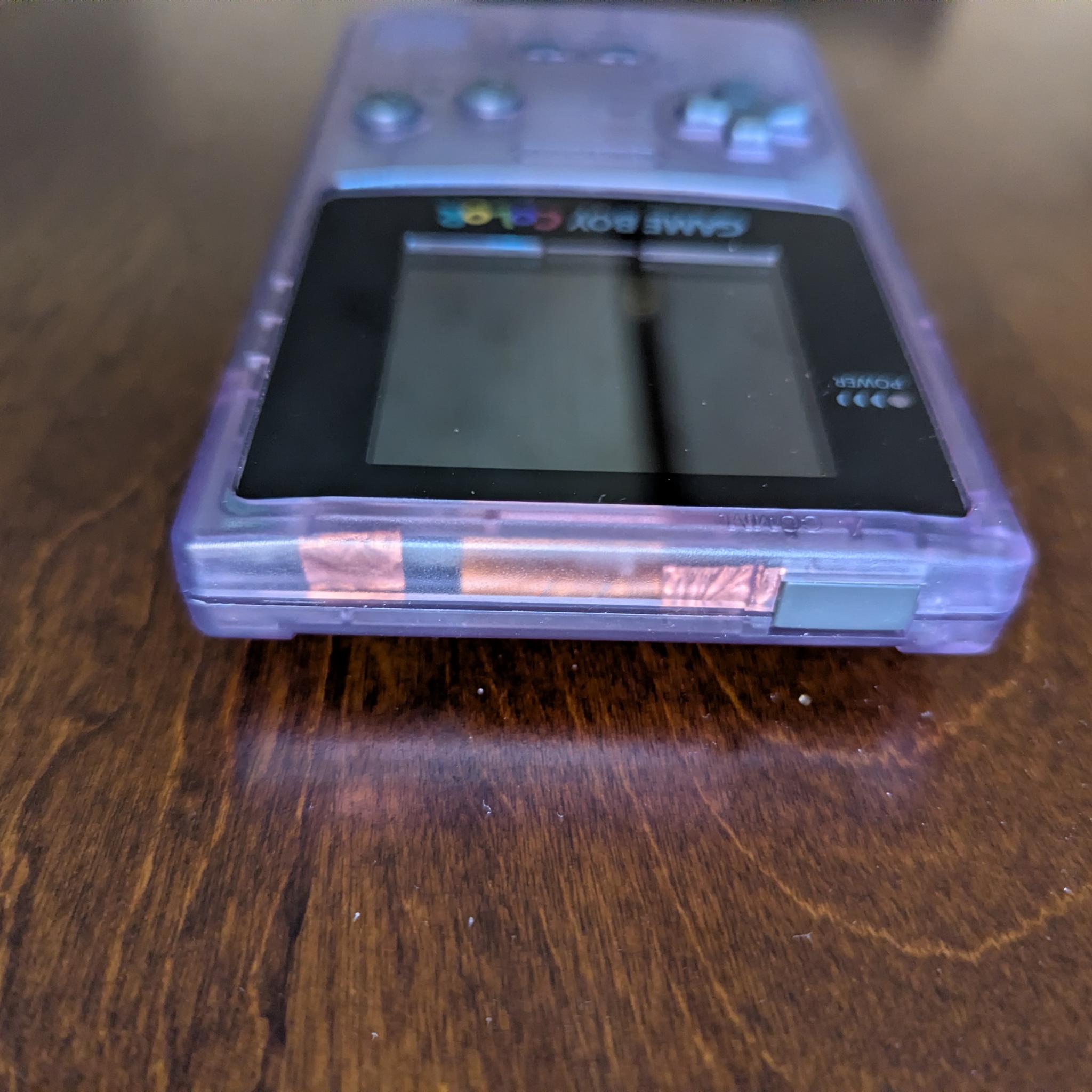Restored Game Boy Color GBC with New Backlit IPS LCD Screen