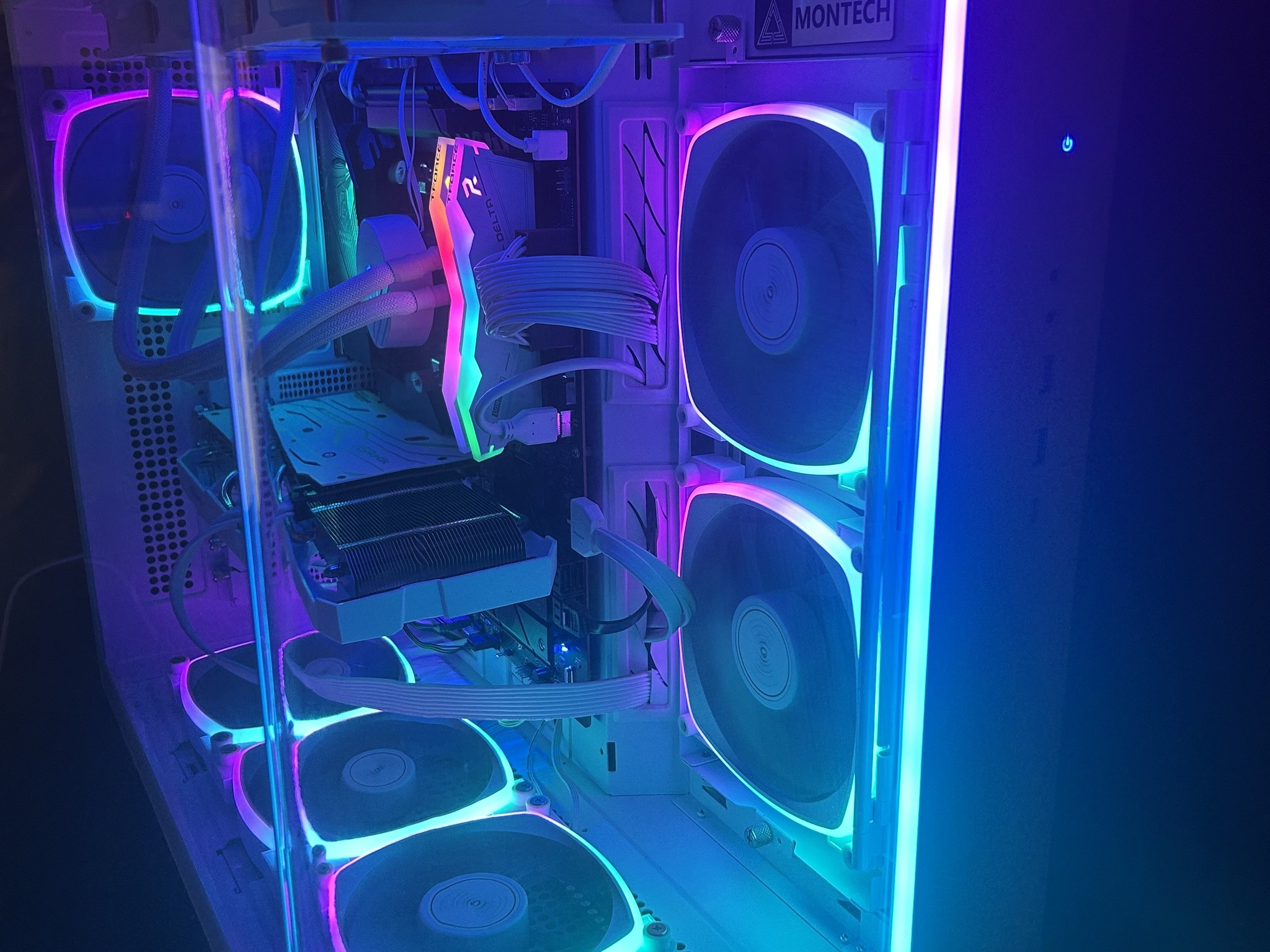 Custom Gaming PC Radeon RX 6600, 64GB DDR5 Ram, 1TB SSD, 8 TB HDD,  Ryzen 5 8600G