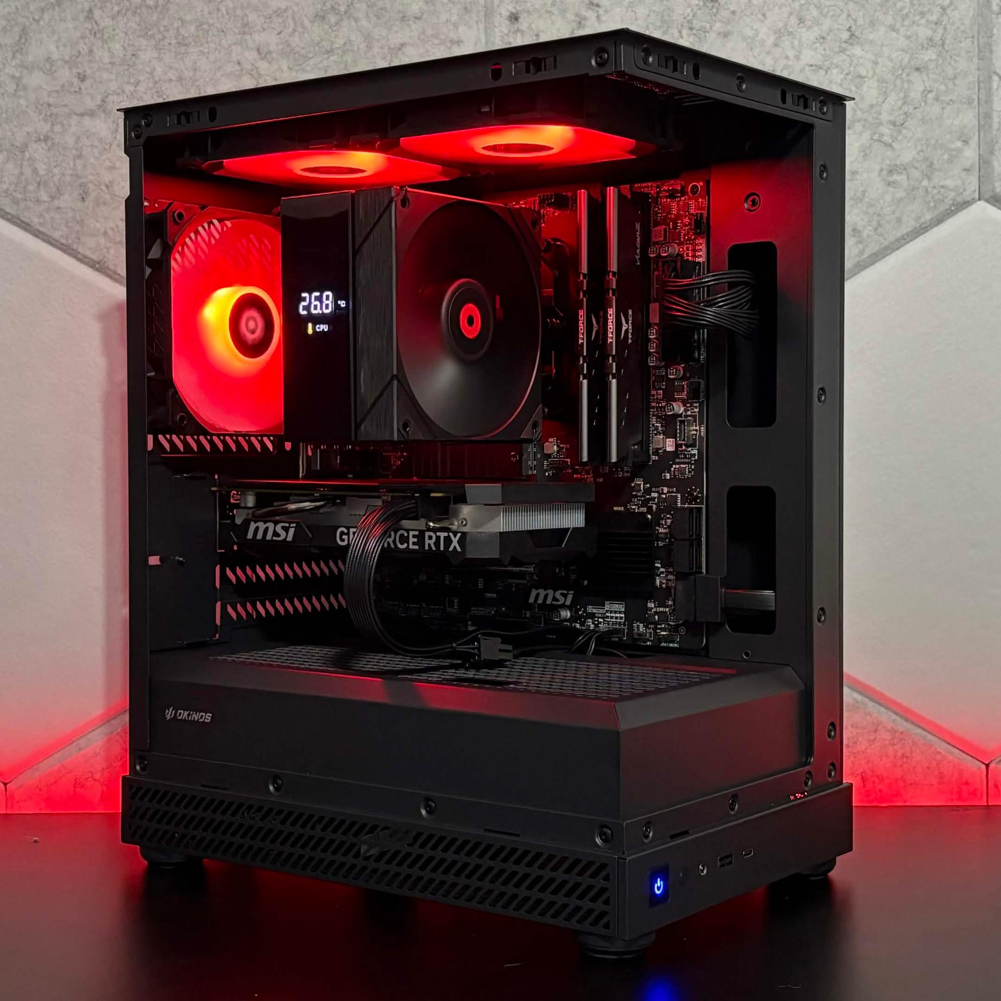 ❤️ RTX 4060 | Ryzen 5 5600x ❤️| 16GB DDR4 | 1TB NVMe | WIFI | 1080p Ultra Gaming PC