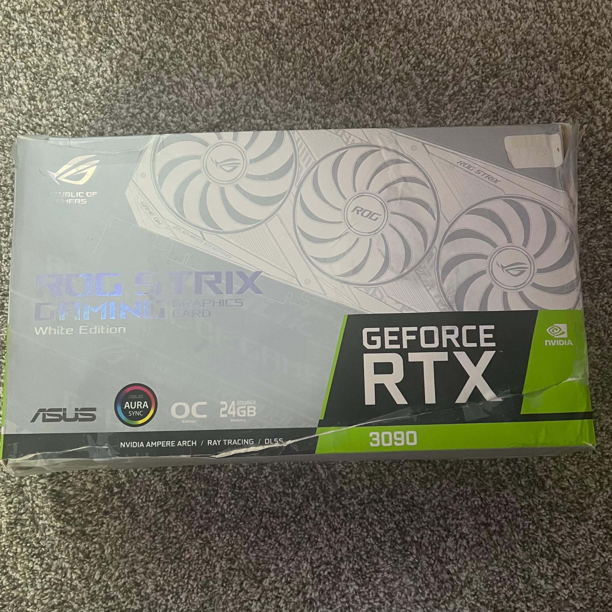 ASUS ROG Strix GeForce RTX 3090 OC White Edition 24GB GDDR6X