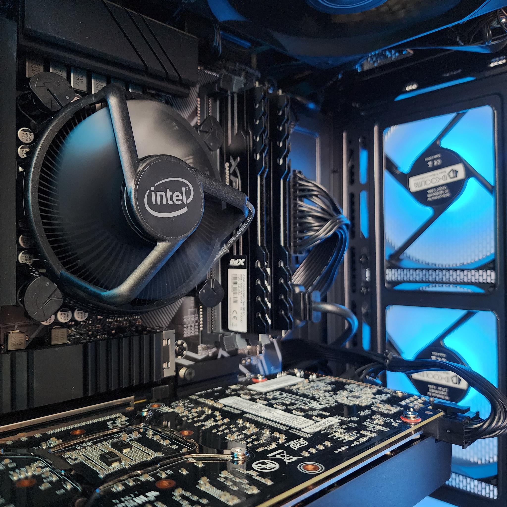 💙🖤💙 PNY GTX 1070 Ti // Intel Core i3 10100F // XPG 16GB 3000MHz