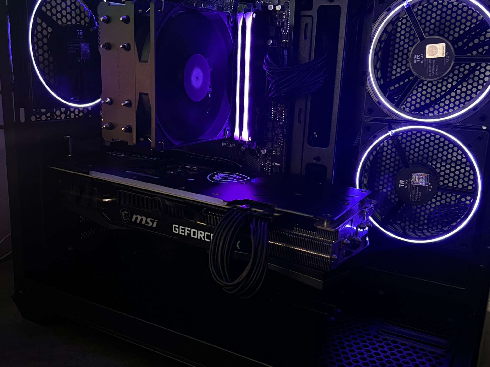 RYZEN 7 3700X + 3070 TI All Black Micro-ATX Custom Gaming PC