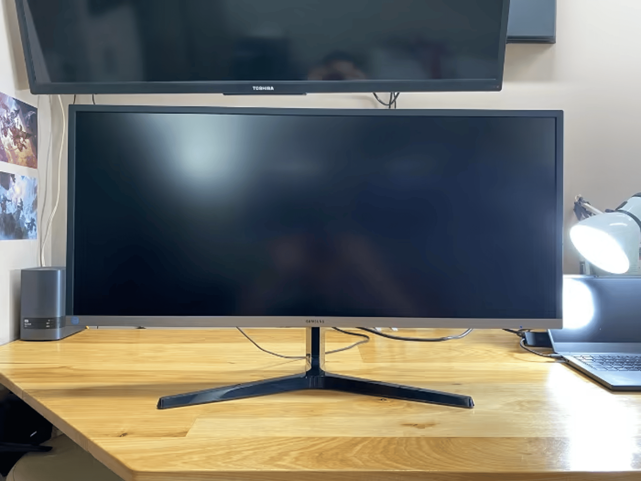 Samsung 34" Monitor Ultra Wide Monitor | 3440 X 1440 Resolution | S34J550WQN