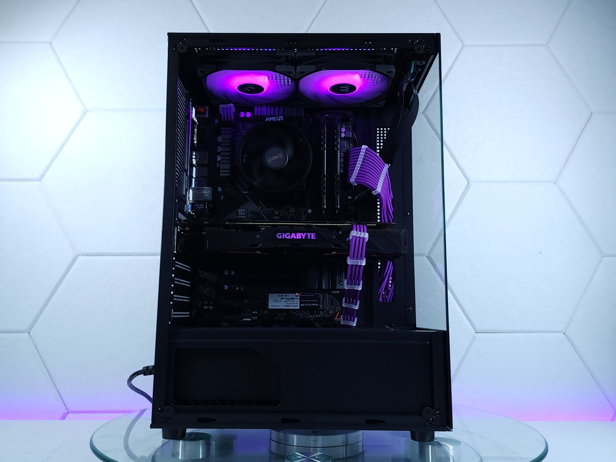 💜GTX 1070Ti●Ryzen 3 4100●1080p Gaming Computer