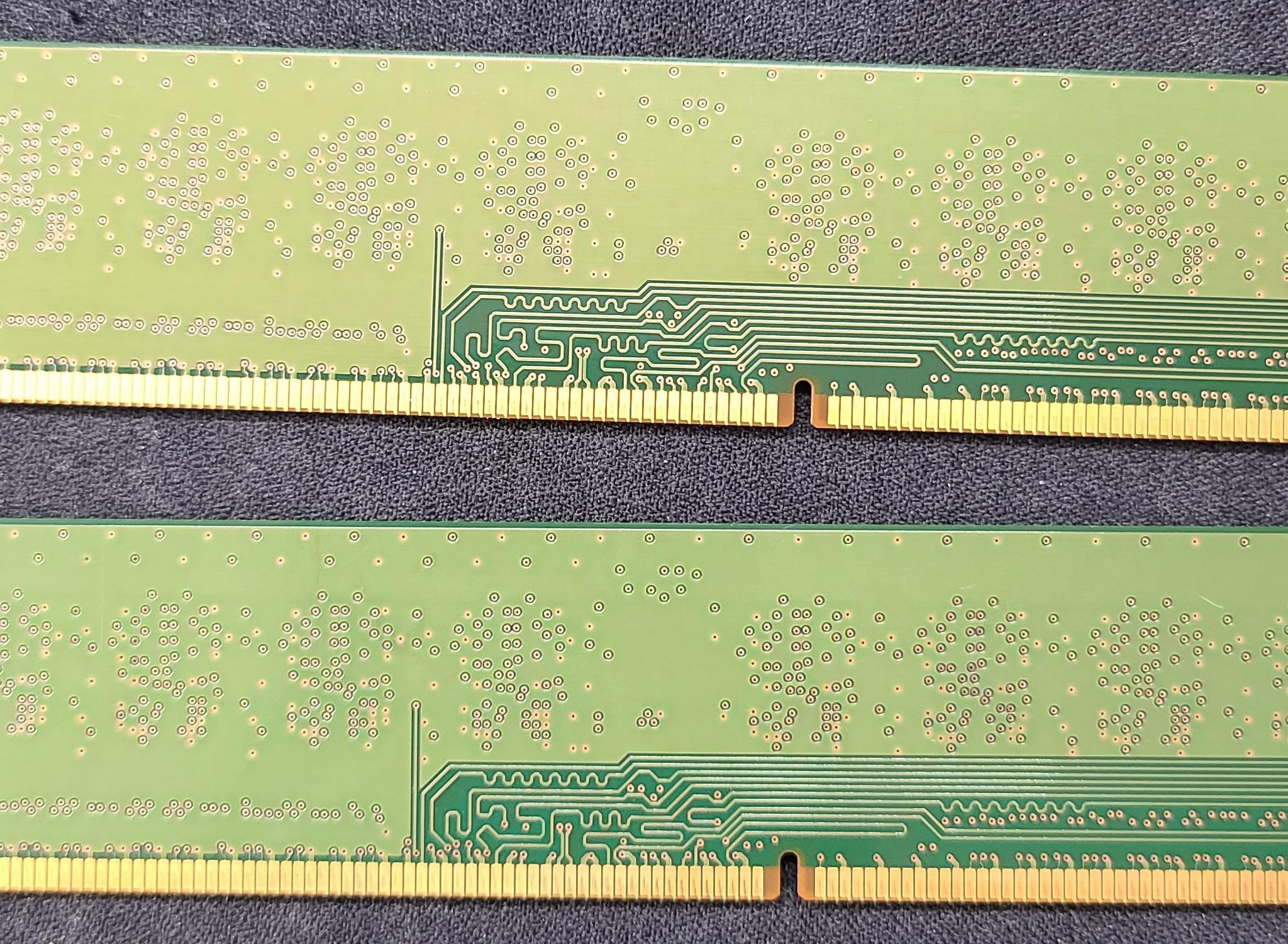 Samsung 2GBX2 1Rx8 PC3-10600U Desktop Ram M378B5773DH0-CH9 (2 Sticks)