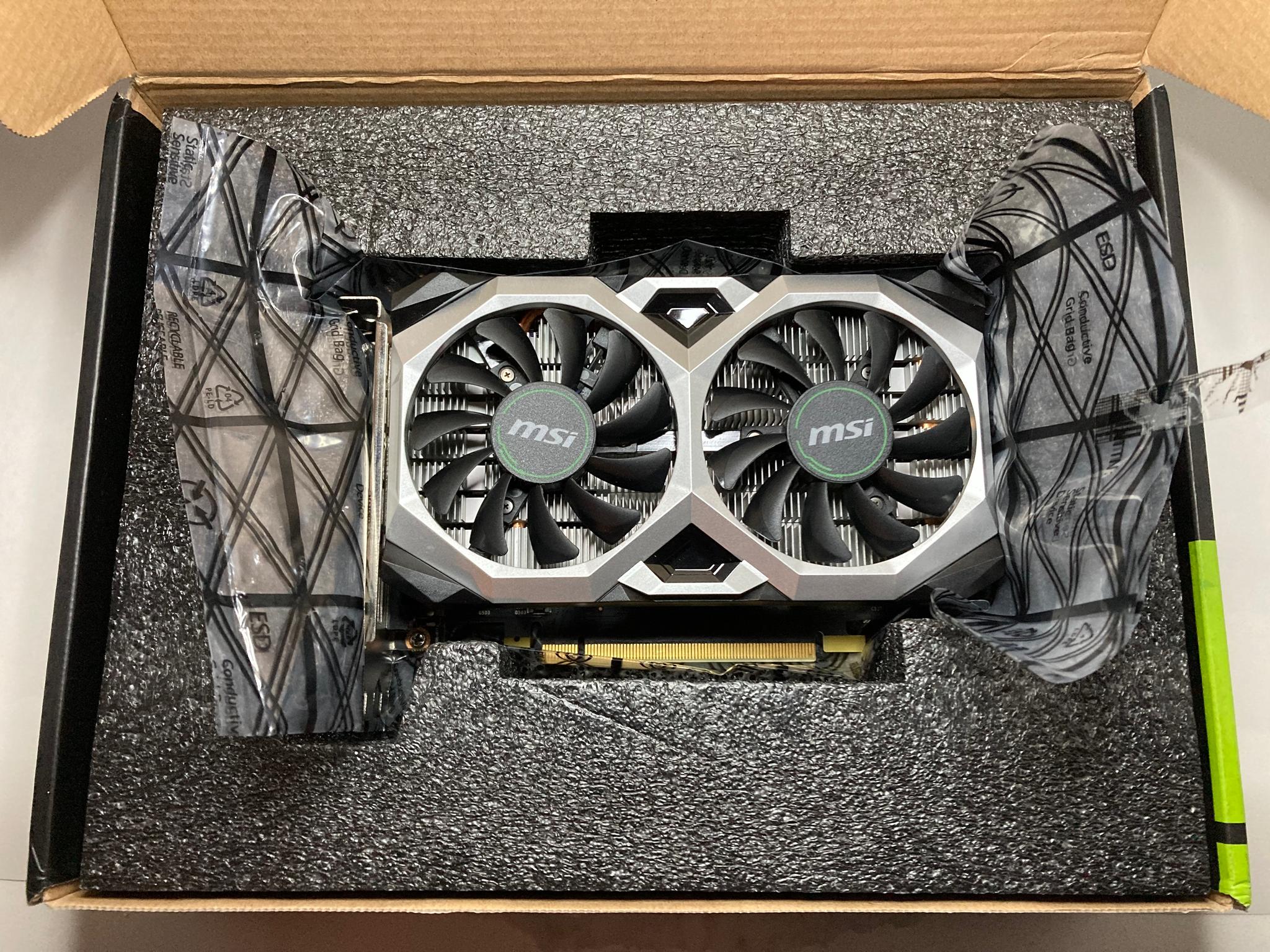 MSI GeForce GTX 1650 Super VENTUS XS OC edition - USED