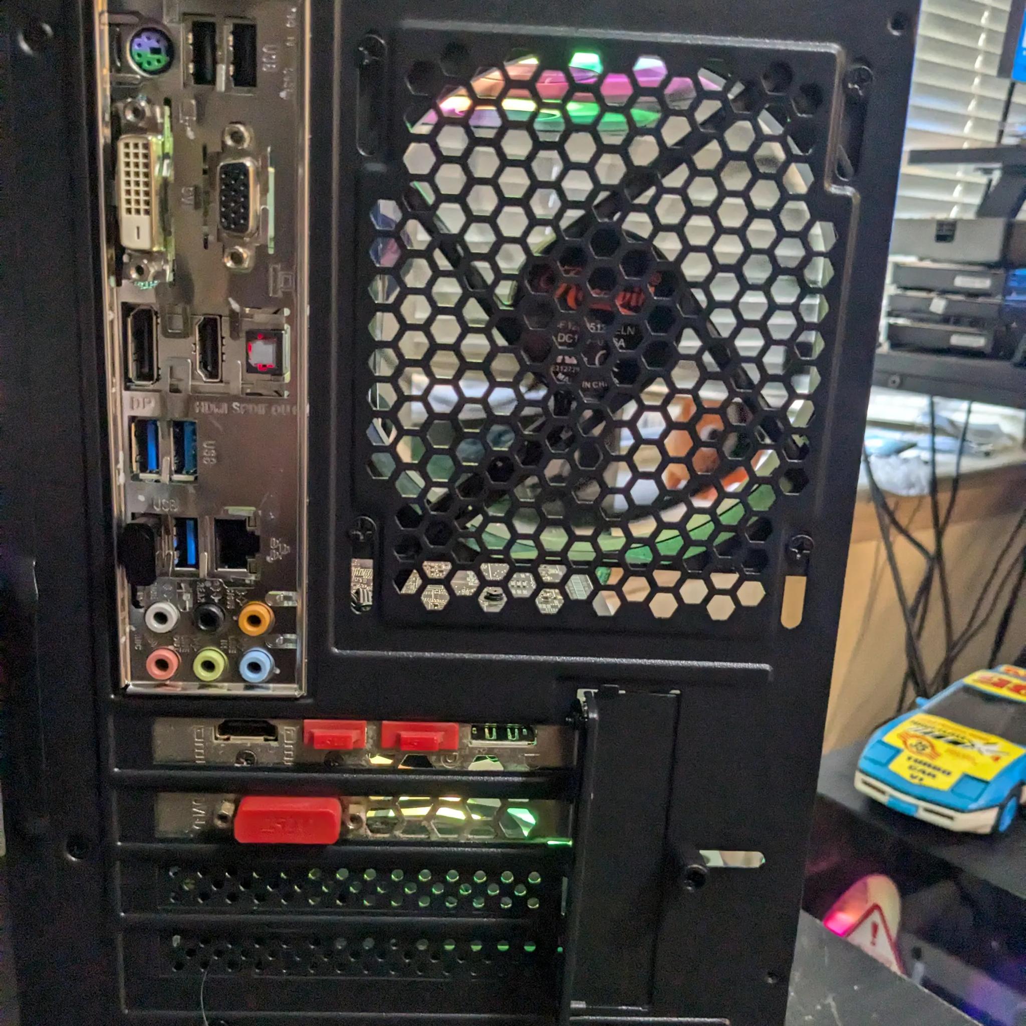 120 FPS Fortnite | 180 Day Warranty | i7-4770, 16GB RAM, RX 580 4GB, 512GB SSD, Win10, Wifi, RGB