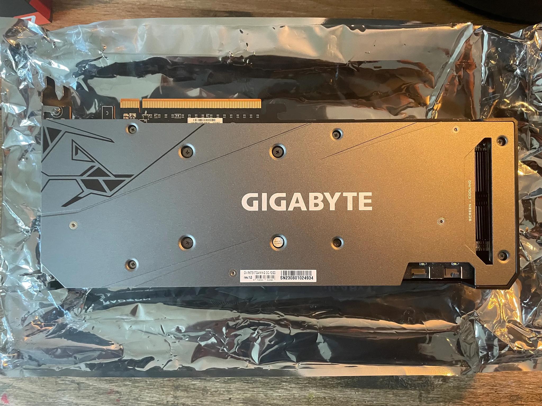 Gigabyte Radeon RX 6750XT Gaming OC