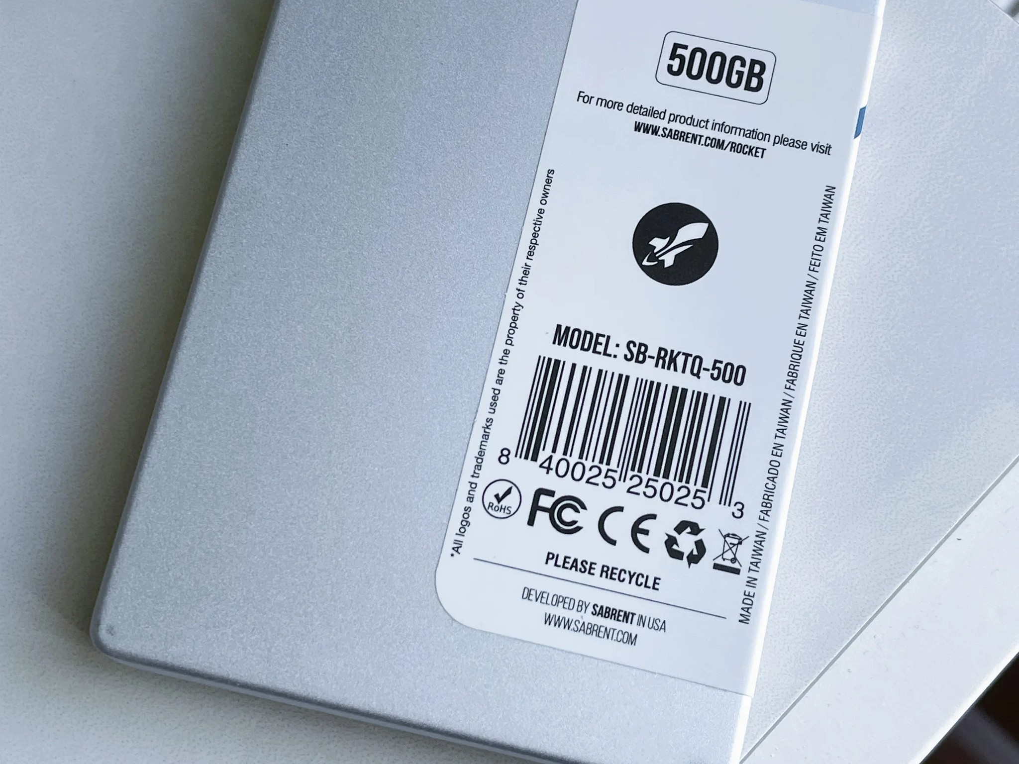 BNIB SABRENT Rocket Q 500GB NVMe PCIe Gen3 x 4 M.2 2280 Internal M.2 SSD High Performance