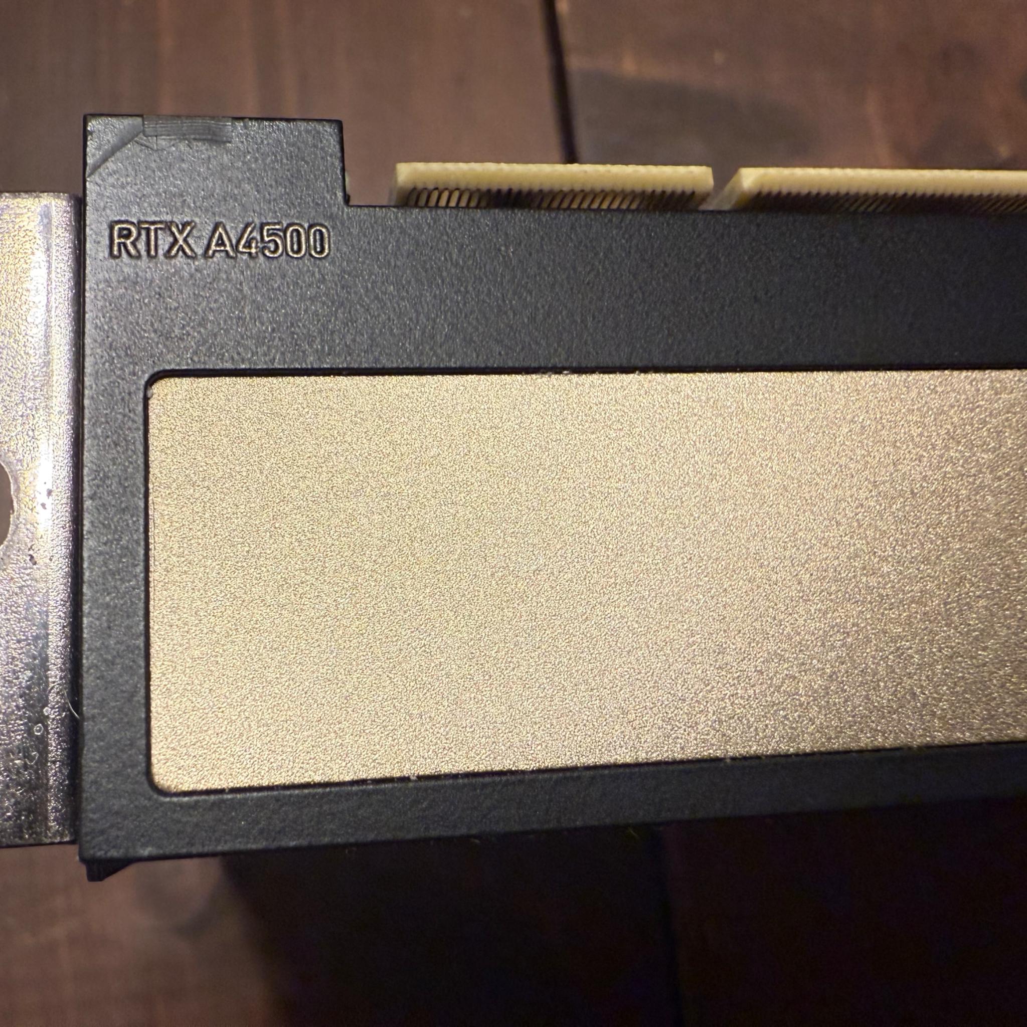 NVIDIA RTX A4500 GPU 20GB VRAM