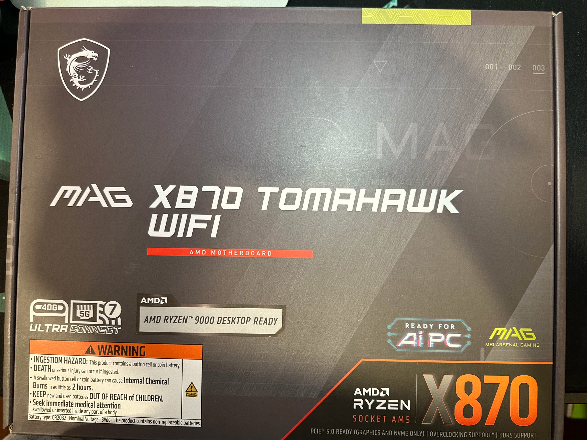 MSI MAG X870 Tomahawk