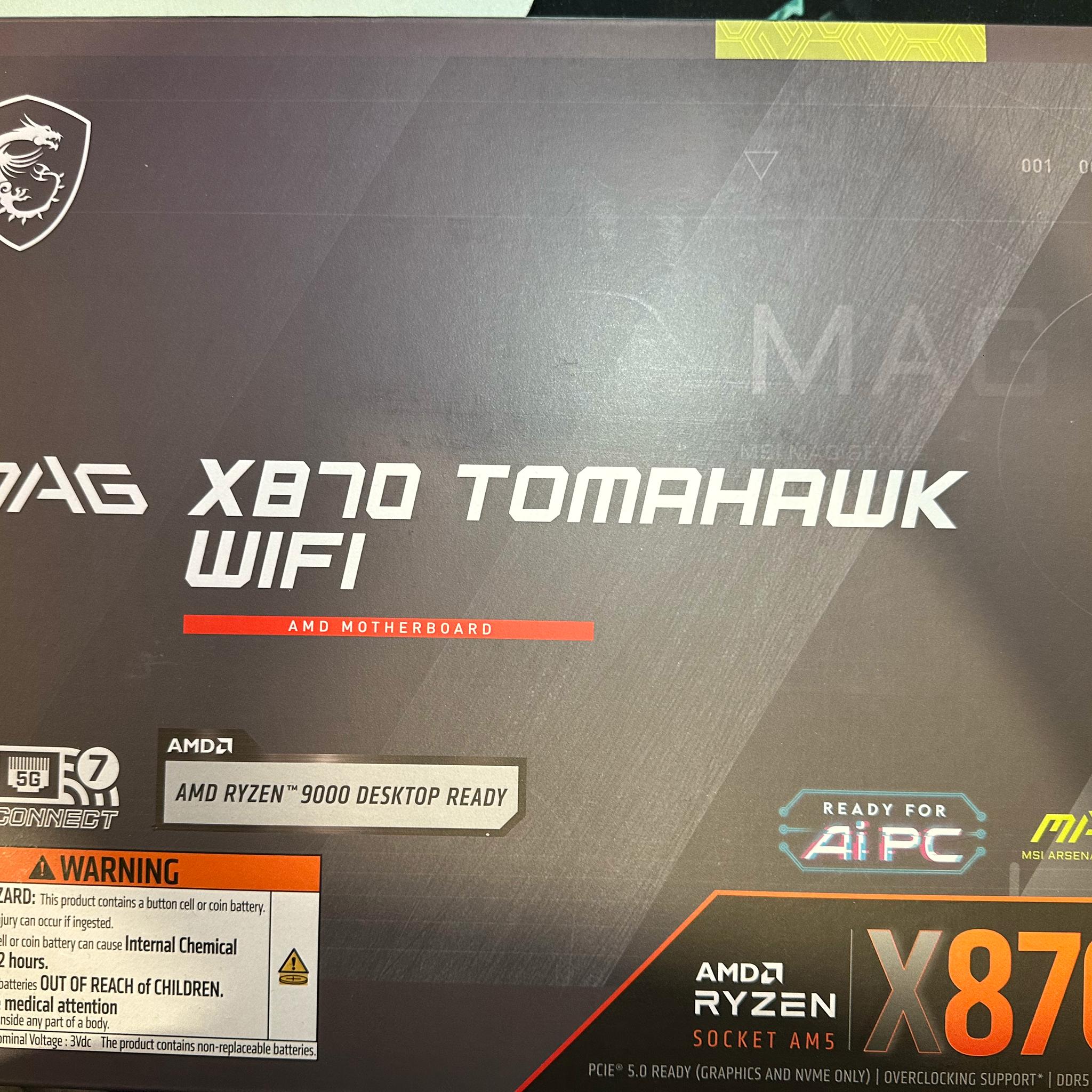 MSI MAG X870 Tomahawk