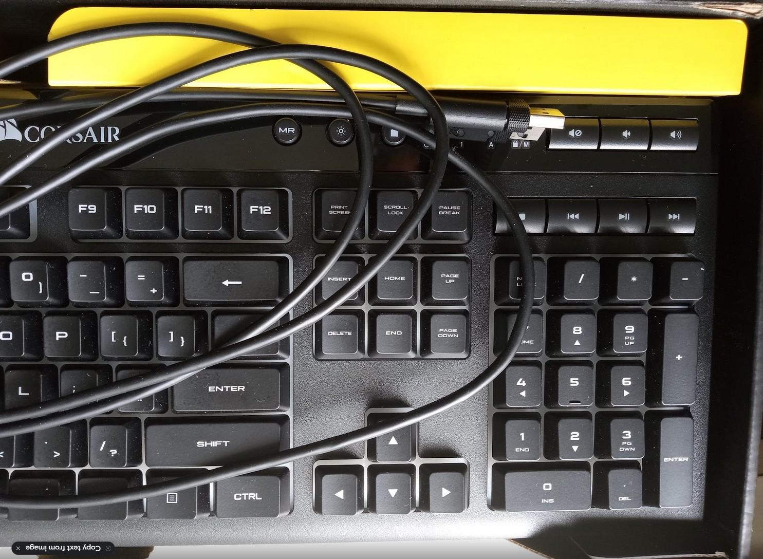 CORSAIR K57 RGB Wireless Gaming Keyboard