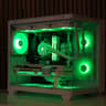 White Build 💻 RTX 3080 Gaming PC 💻| Ryzen 7 5800XT | 1TB nvme |DDR4 | 32GB RAM | B550 | Windows11