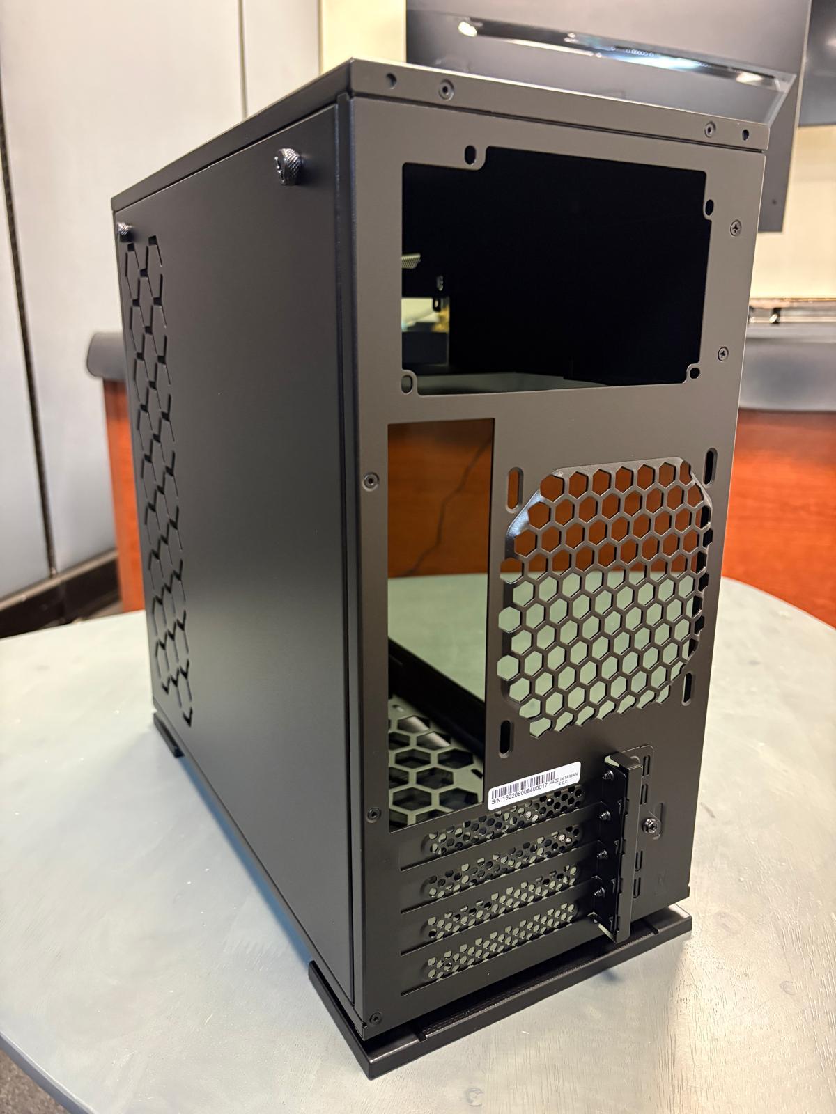 InWin 301 Black Tempered Glass -Micro ATX Tower Gaming Computer Case - OPEN BOX
