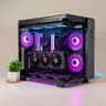 AMD BEAST | RX 7700XT | AMD RYZEN 9600X | 1TB NVME SSD | 32GB DDR5 6000MT/S | ARGB | WATER COOLED