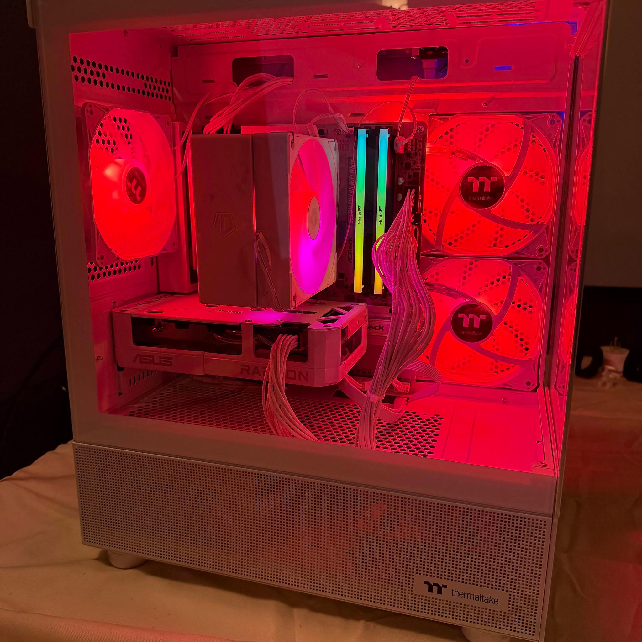 Brand New Custom Gaming PC | RX 9060 XT 16GB | Ryzen 5 9600X | 32 GB DDR5 RAM | 2TB NVMe SSD Gen 5