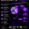 4K Gaming PC Ryzen 5 3600 GTX 1080 Ti Hybrid 11GB 16GB RAM 1TB NVMe RGB Win11