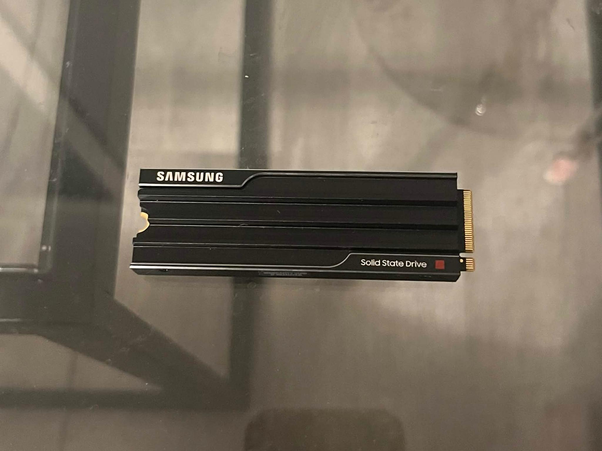 Samsung 9100 PRO 1TB NVMe M.2 with Heatsink Gen 5x4