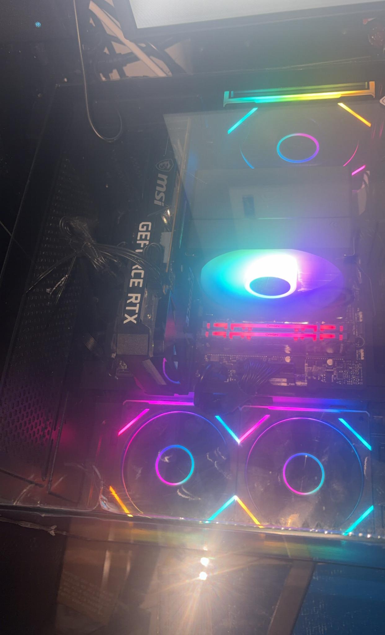 GeForce RTX 3050 8GB Custom Gaming PC - Core i3-14100F, 16GB RAM, 512GB NVMe SSD