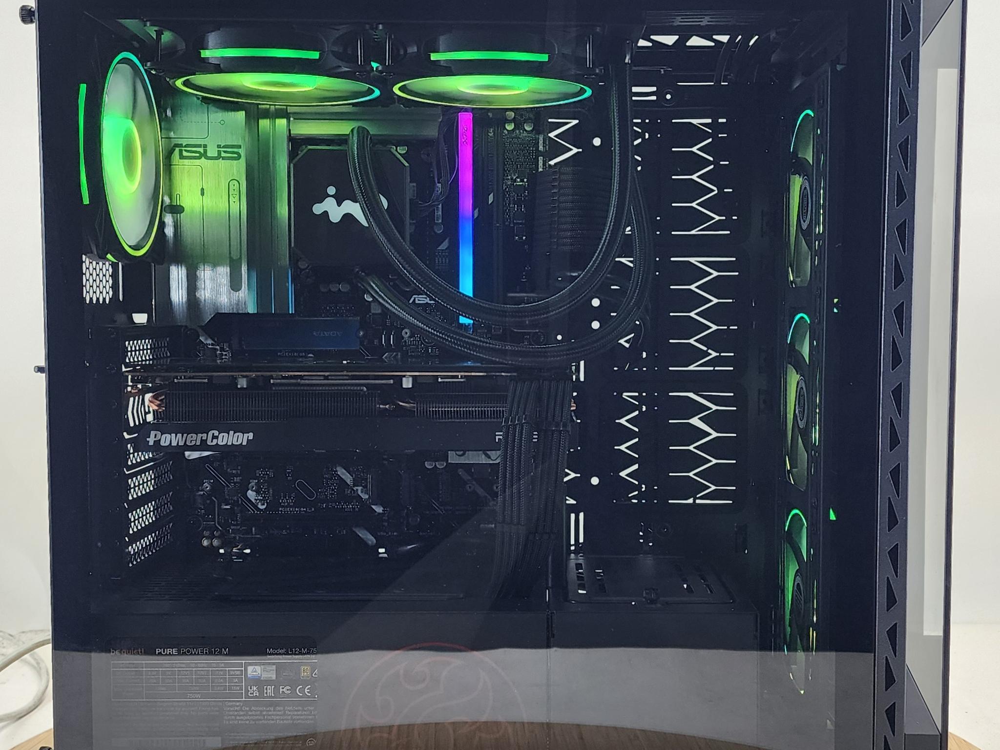 Gaming PC Ultra 5 250KF 16GB RAM 2TB SSD RX 7800 XT 16GB Windows 11 Computer