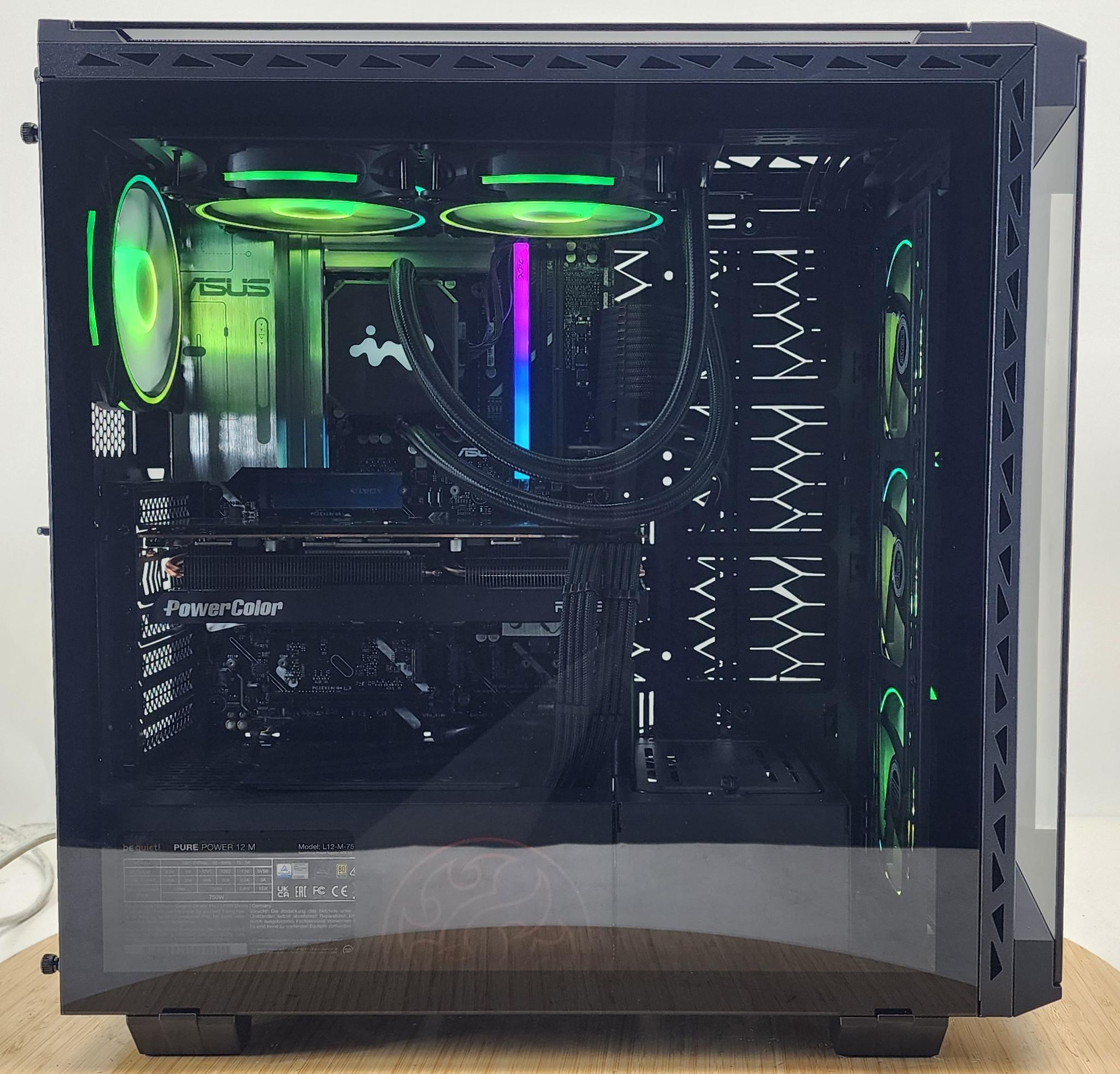 Gaming PC Ultra 5 250KF 16GB RAM 2TB SSD RX 7800 XT 16GB Windows 11 Computer