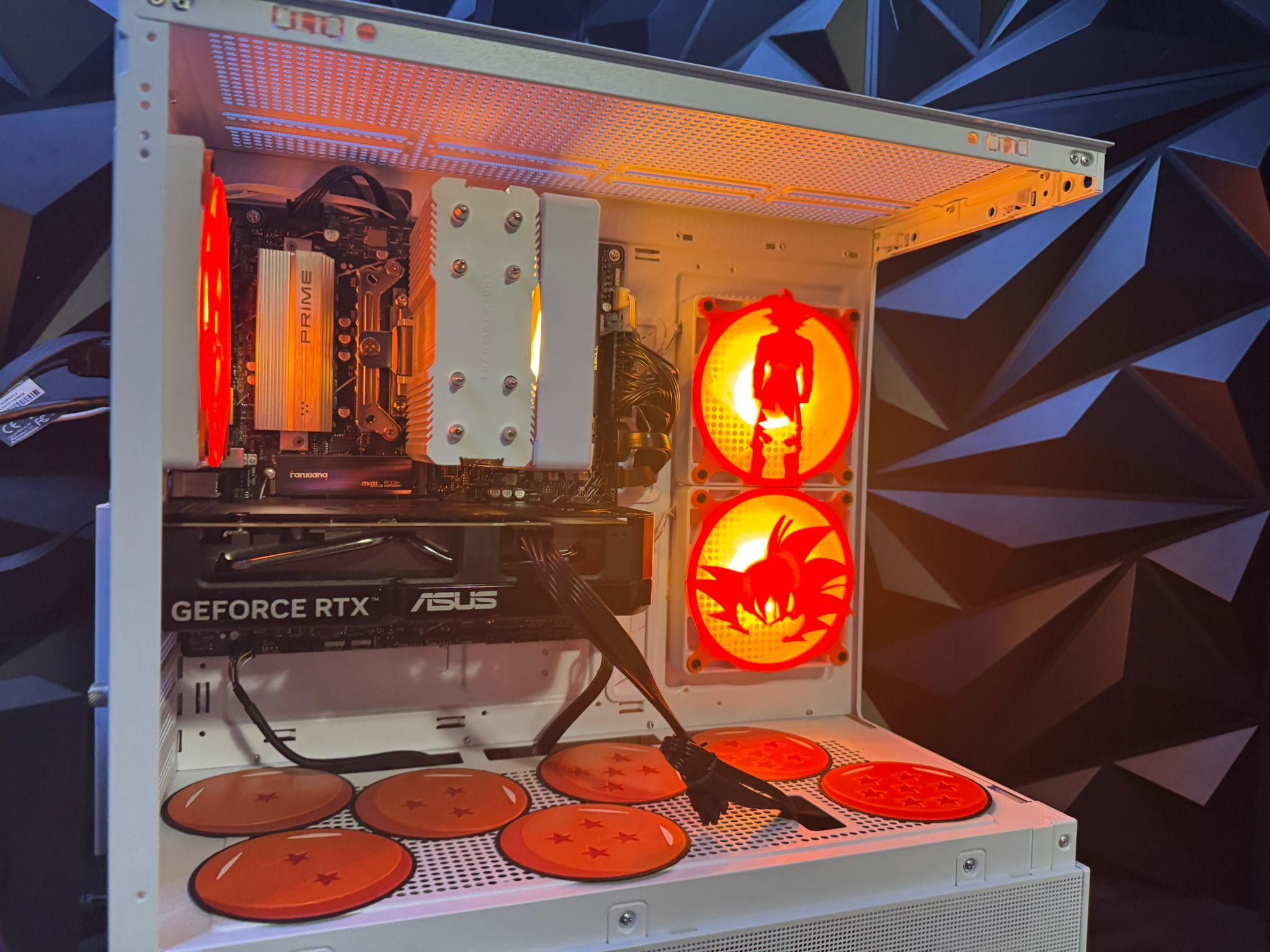 BF SALE 🔥 Son Goku Build 🐉⚡Ryzen 5 7600X | RTX 5060 | 32 GB DDR5|1 TB NVMe