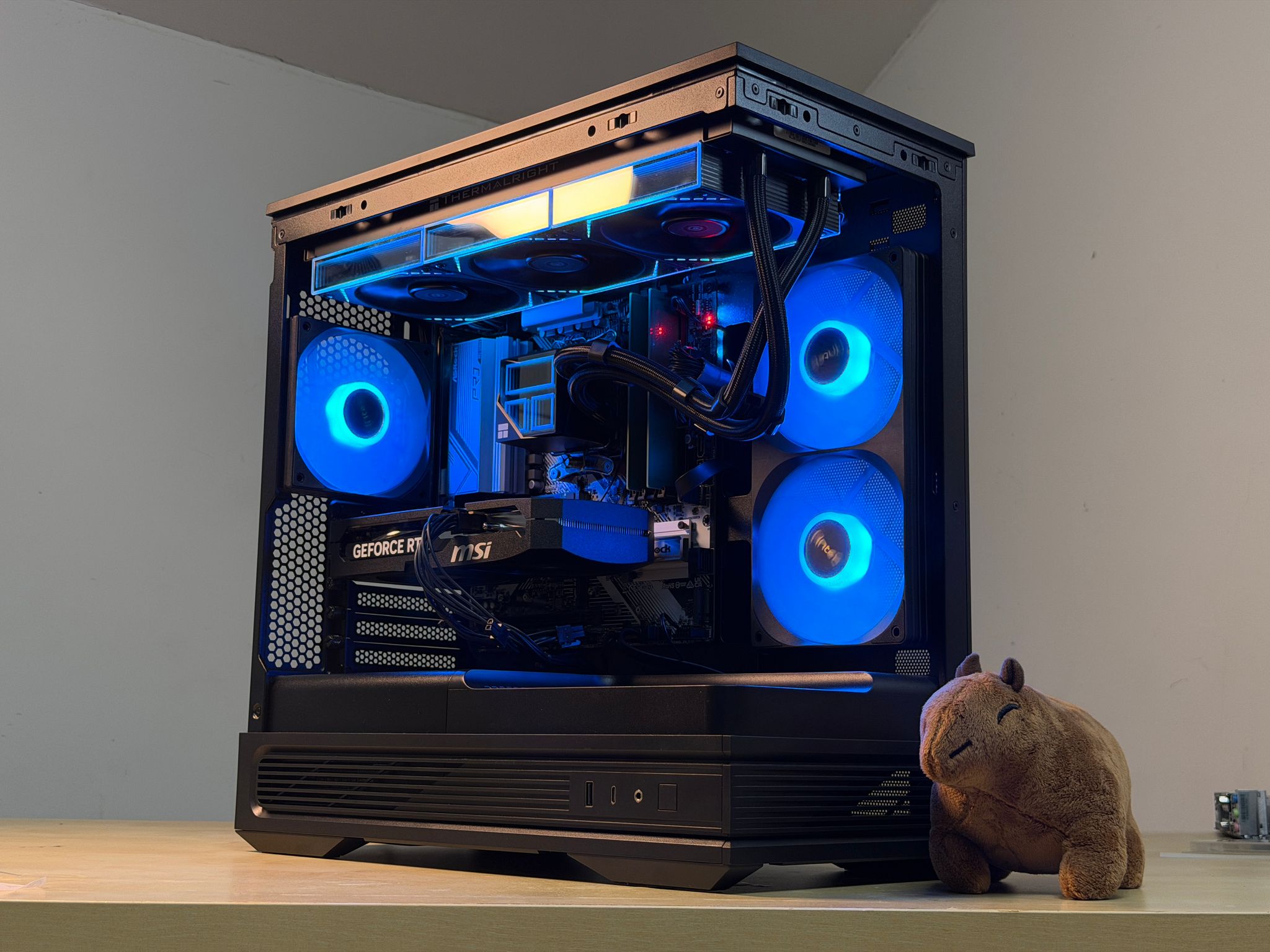 FREE SHIP | Ryzen 5 9600x | RTX 5060 TI | 16gb DDR5 | 1TB NVME SSD | 🖤 Black Gaming PC 🖤 Wifi+Bt