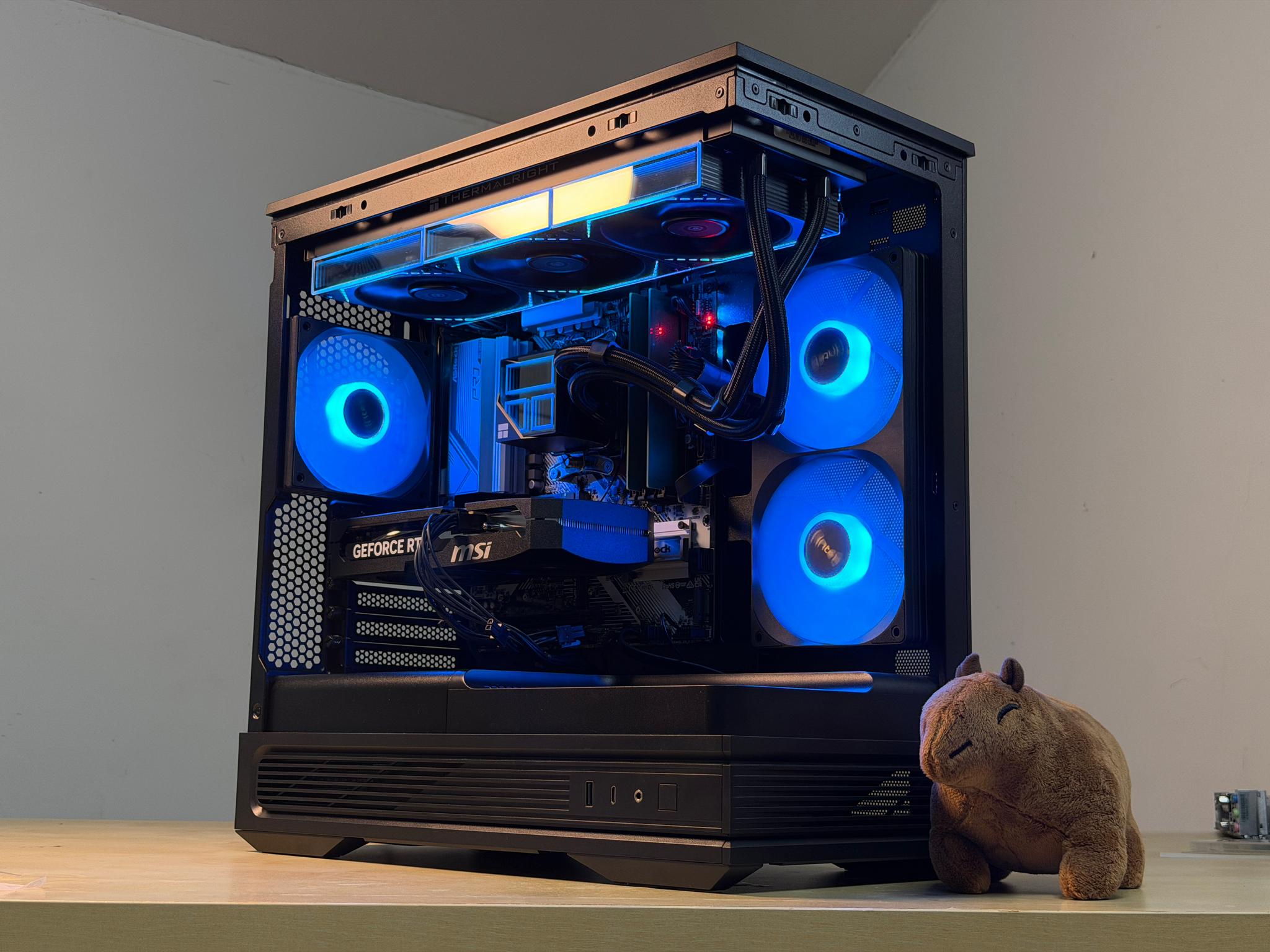 FREE SHIP | Ryzen 5 7600 | RTX 5060 | 16gb DDR5 | 1TB NVME SSD | 🖤 Black Gaming PC 🖤 Wifi+Bt