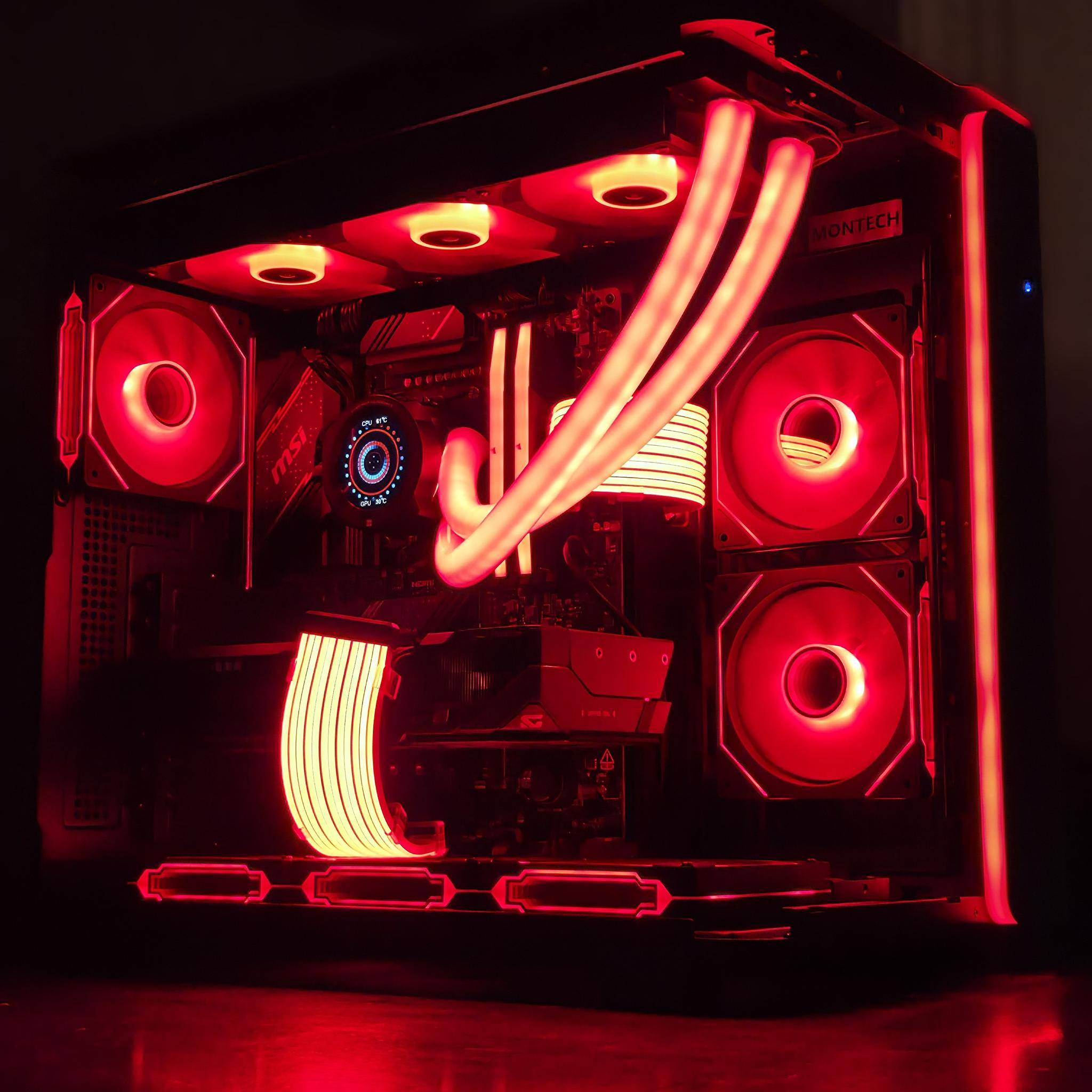 *SPRING BREAK SALE! THRU 3/20* Blue Lighting!⚡7800X3D/9070XT/32GB/2TB