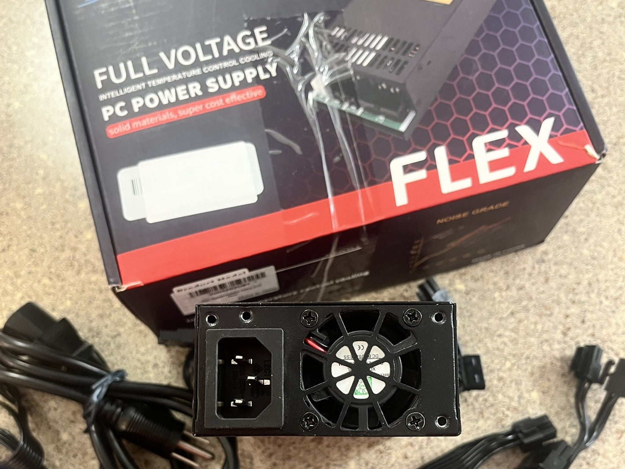 TF Skywindintl TF550 550W Flex ATX Power Supply (Fully Modular, 90-264V)