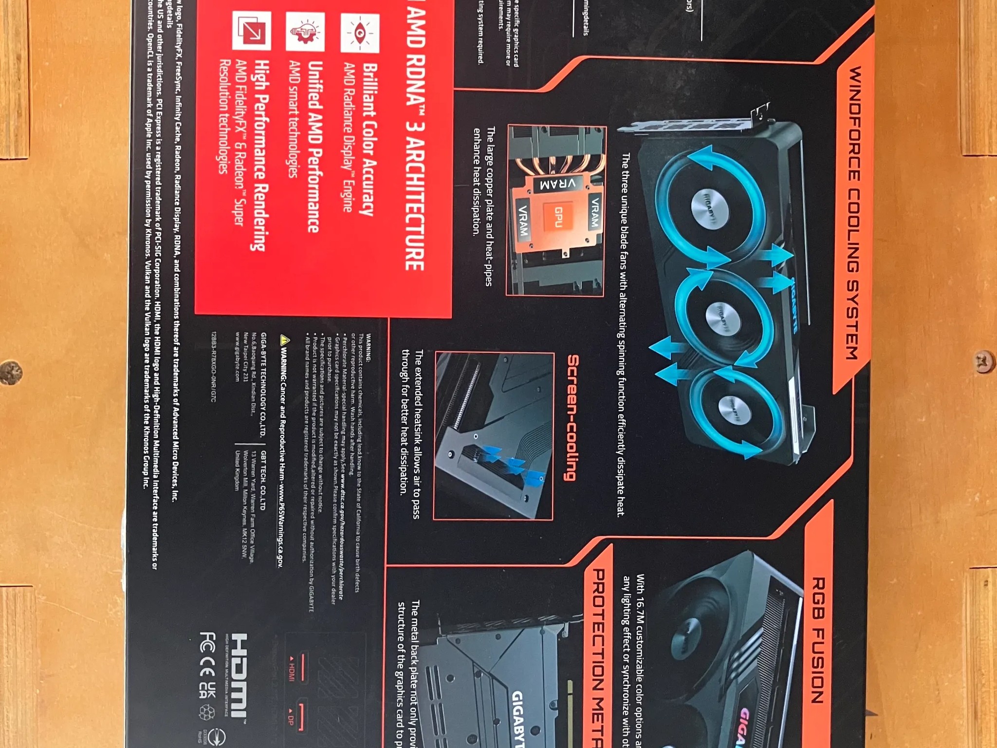 Radeon 7800xt Gigabyte Gaming OC 16GB