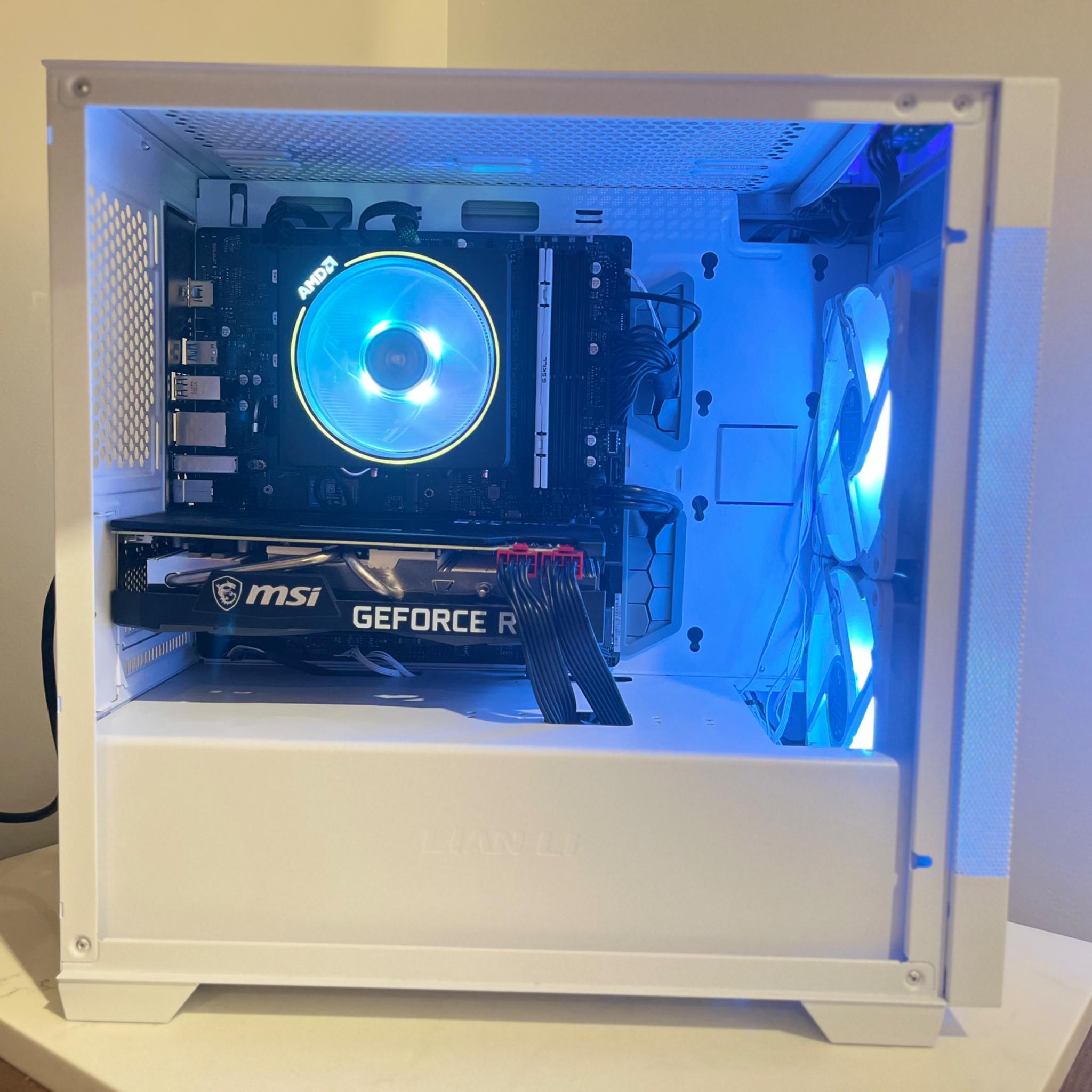Ryzen 7 7700 | RTX 3060 Ti  |1080/1440p BEAST ⚪️🐺Gaming/Creator Pc