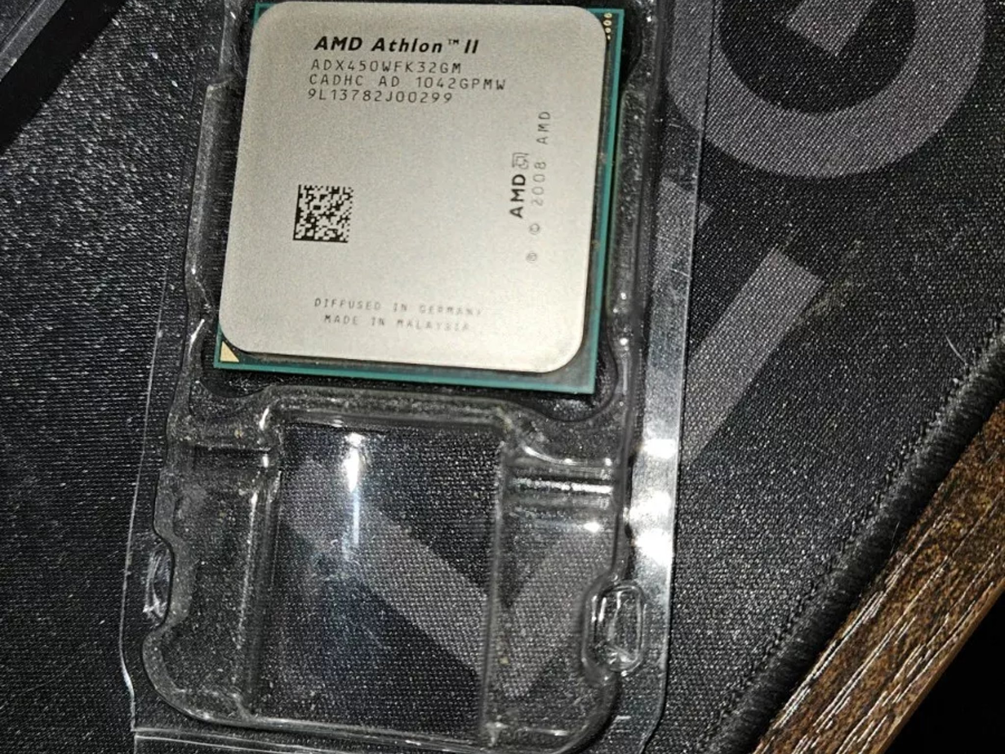 AMD Athlon II X3 450 3.2 GHz Socket AM3 CPU Processor ADX450WFK32GM
