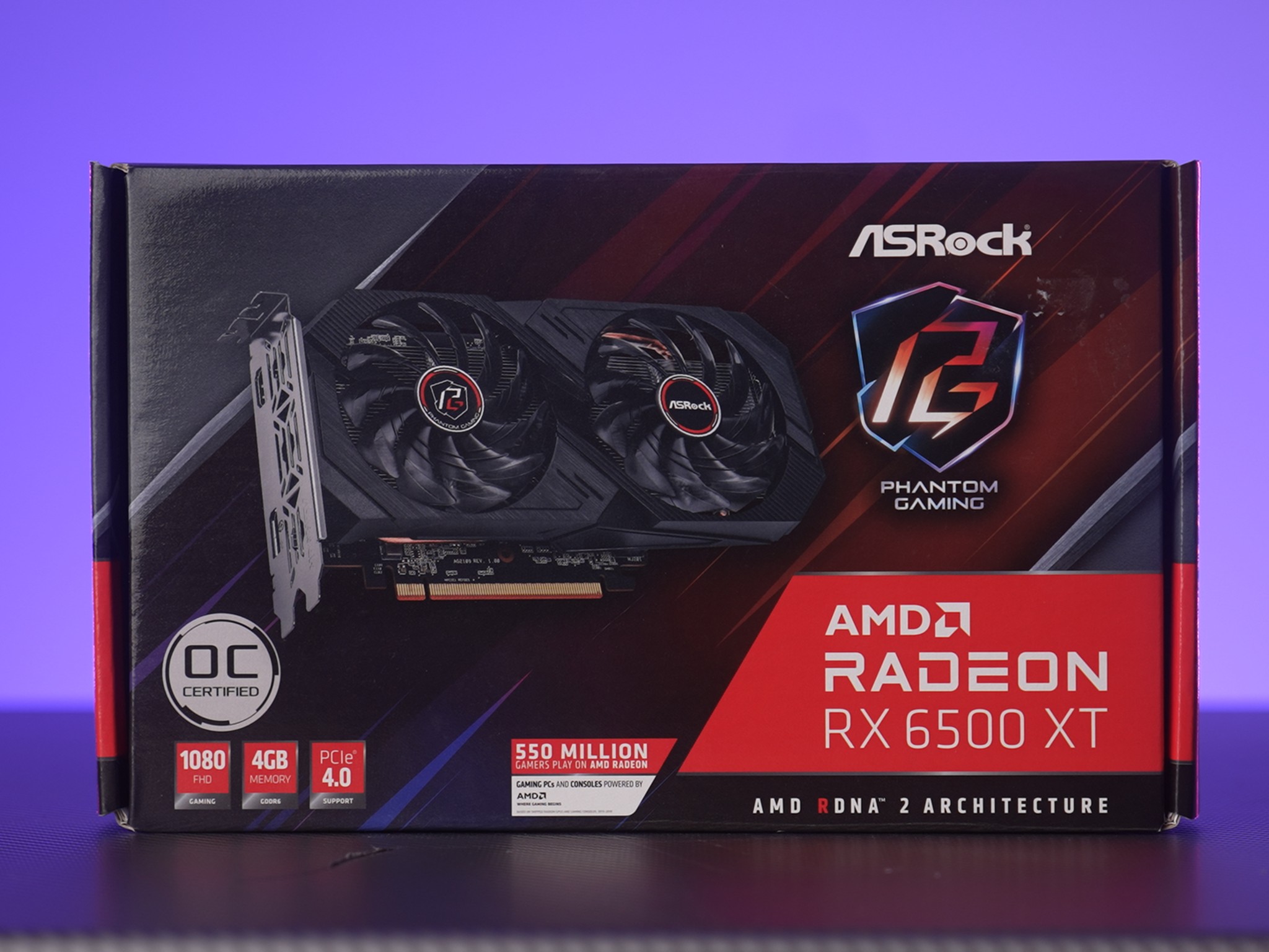 AMD Radeon RX 6500 XT Phantom Gaming