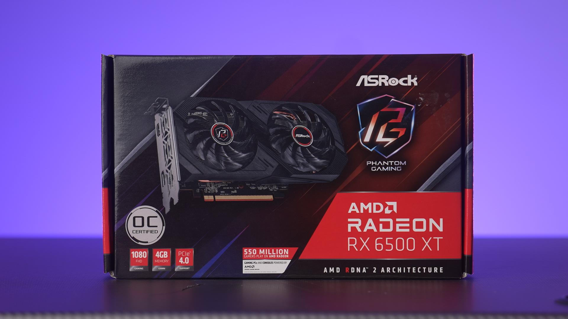 AMD Radeon RX 6500 XT Phantom Gaming
