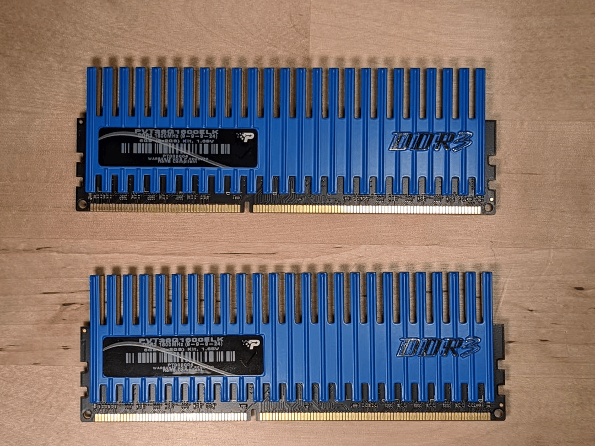 Patriot 4GB (2 x 2GB) DDR3-1600