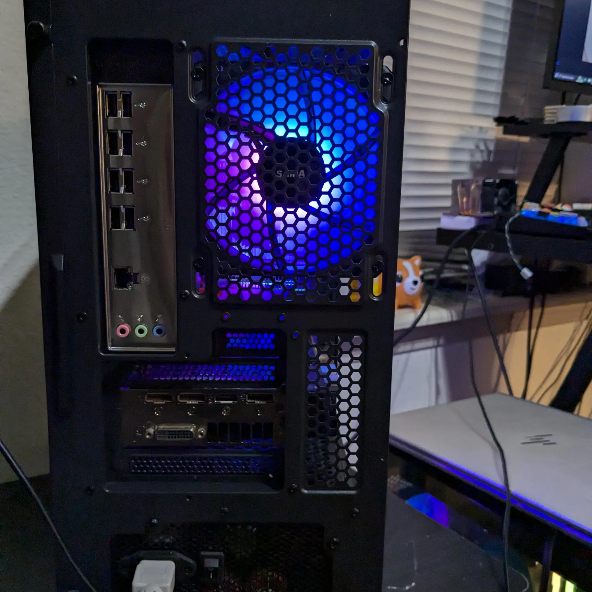 FREE SHIP ~ Intel 8 Core Xeon, 16GB RAM, GTX 980 4GB, 512GB SSD, Win10, Wifi, RGB Infinity Fans