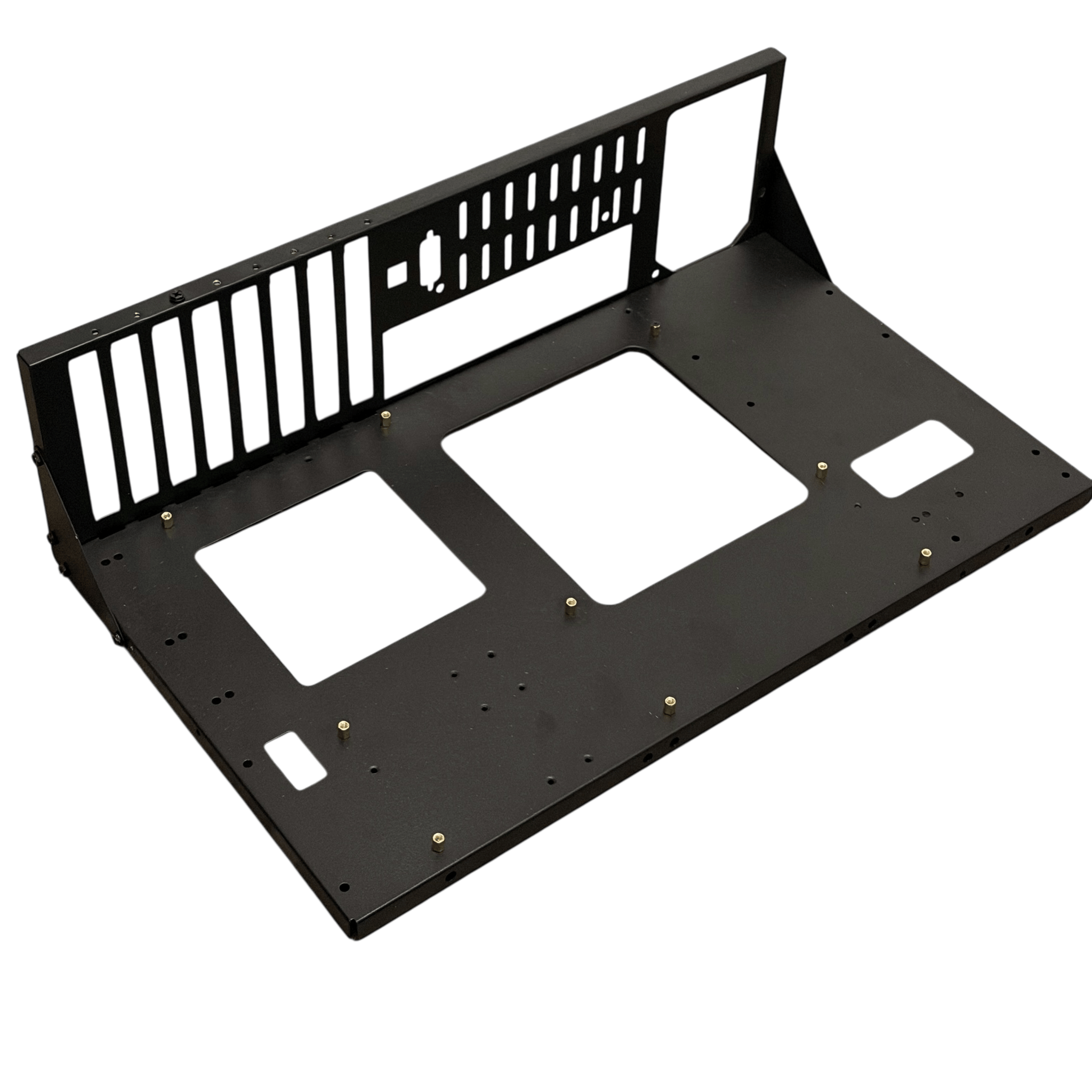 Set of Two Open Frame Mining Rack