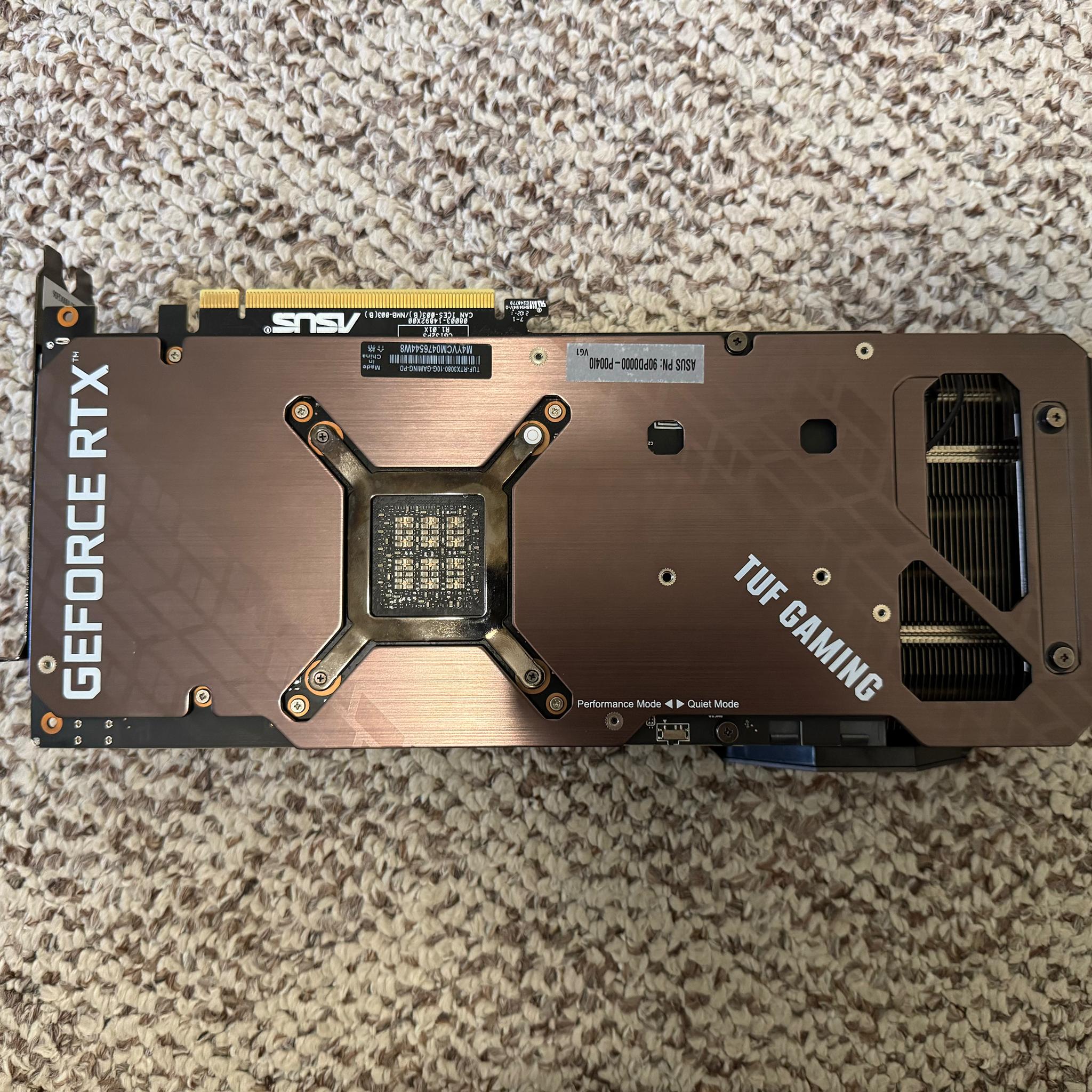 ASUS TUF Gaming GeForce RTX 3080 10GB GDDR6X Graphics Card