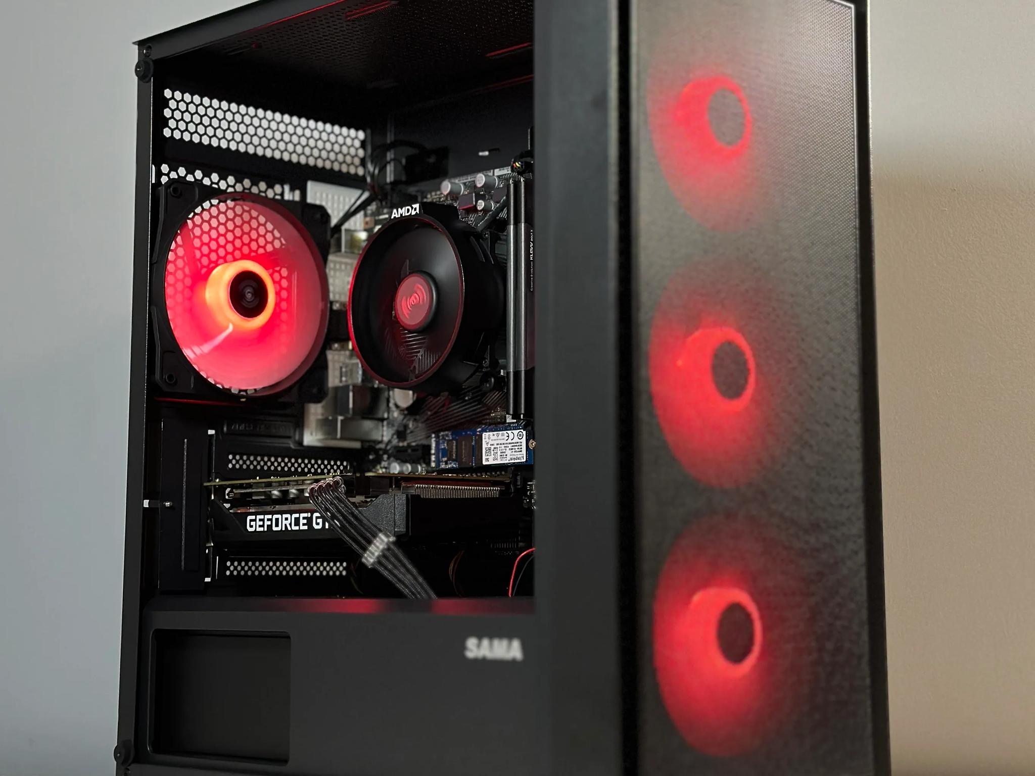 ⬛️FAST 6 CORE GAMING PC⬛️| GTX 1660 Super, Ryzen 5 5500, 16GB Ram, 1.25TB, WIFI, Fortnite