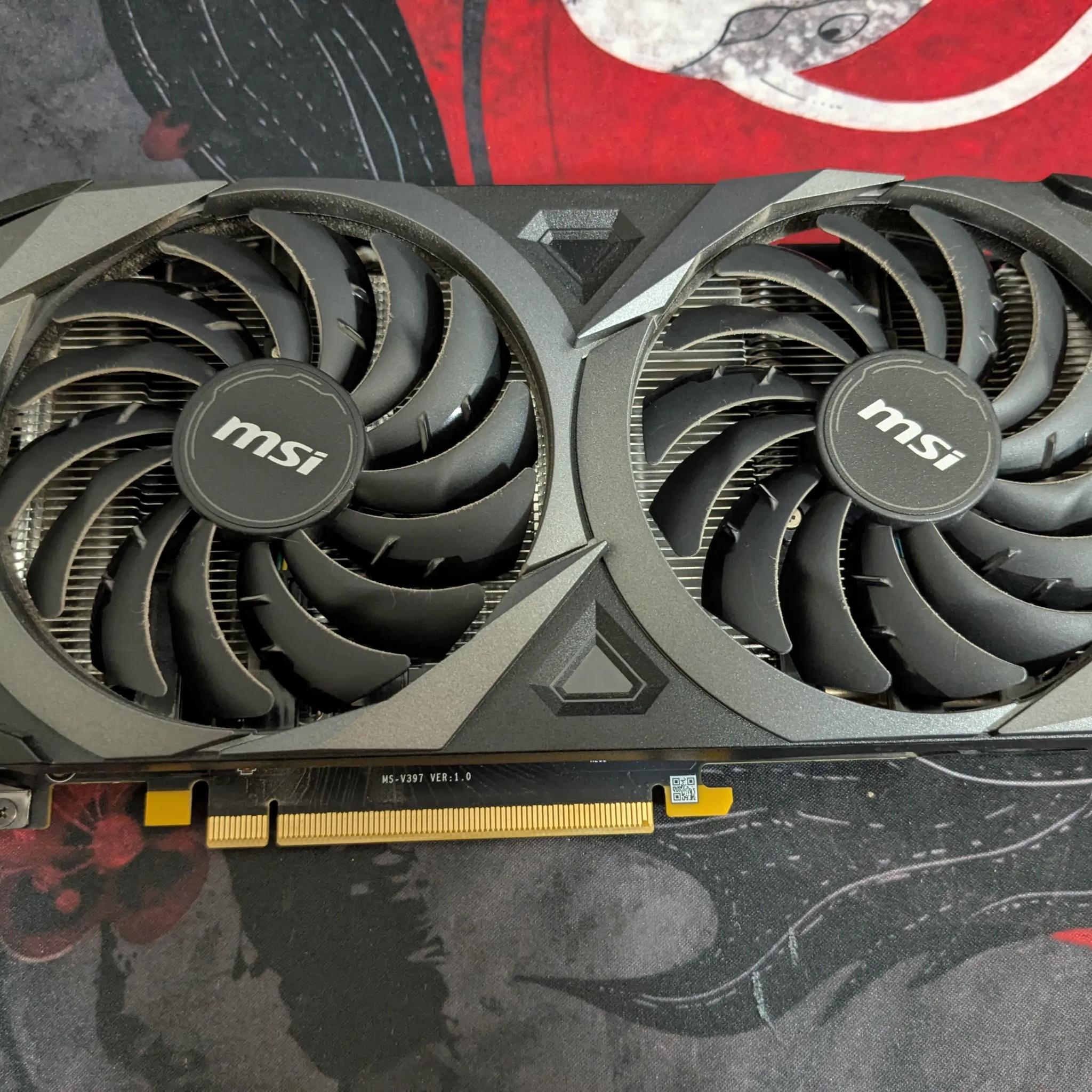 MSI Ventus 2X RTX 3060 TI with Box