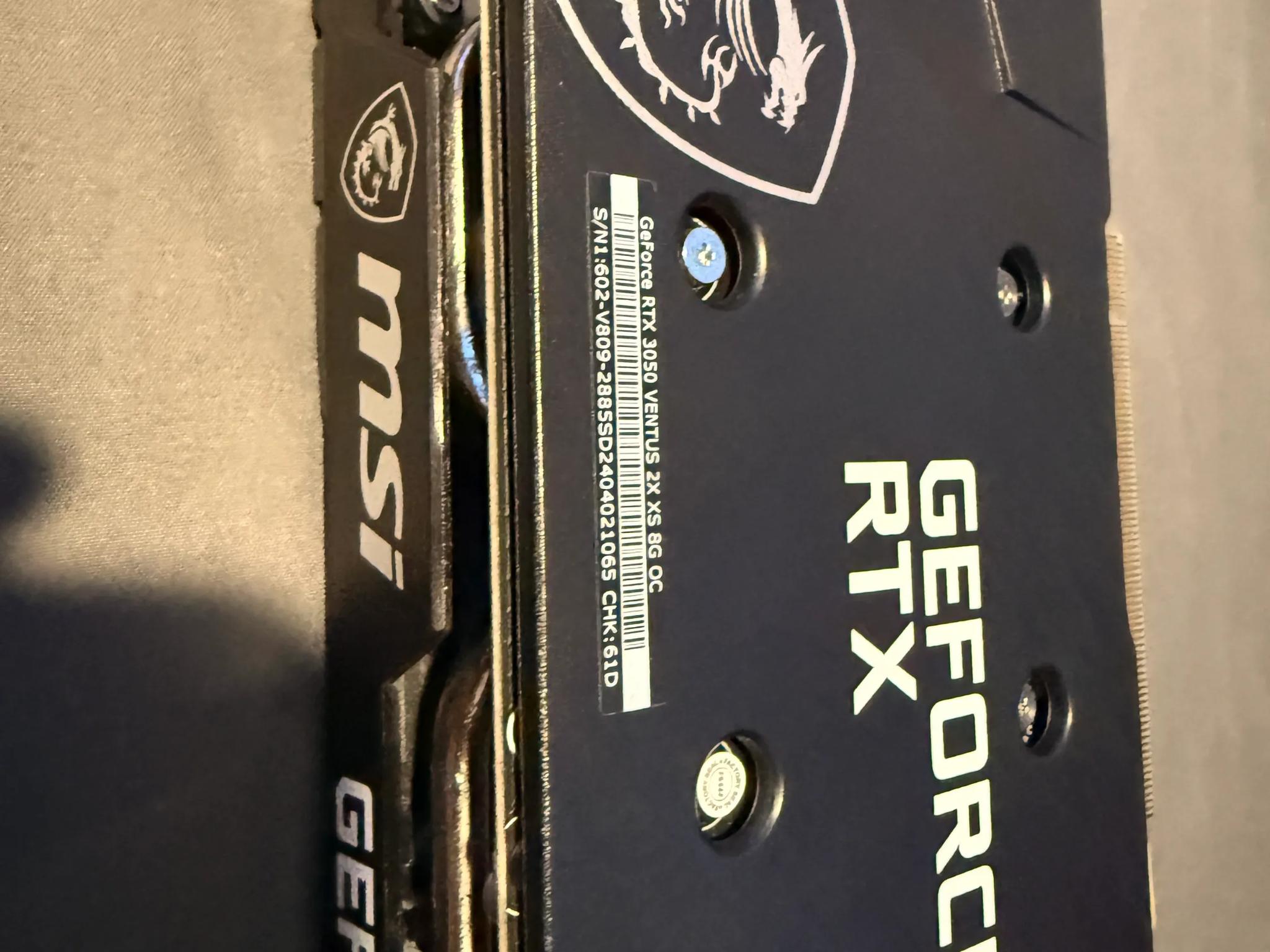 MSI 3050 6GB