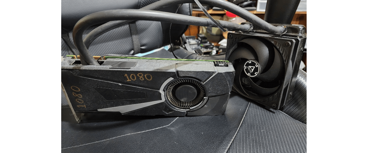 ✅NVIDIA GTX 1080 8GB GPU GAMING GRAPHIC CARD Artic Water Cooling Pump Modded✅