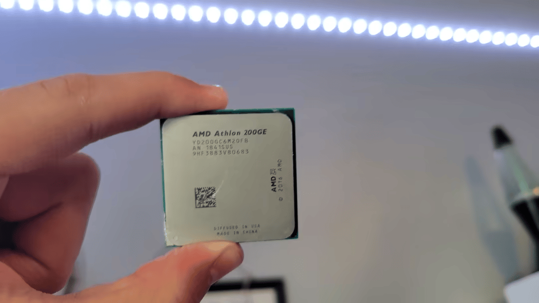 AMD Athlon 200GE AM4 APU 2C/4t 3.2 GHz