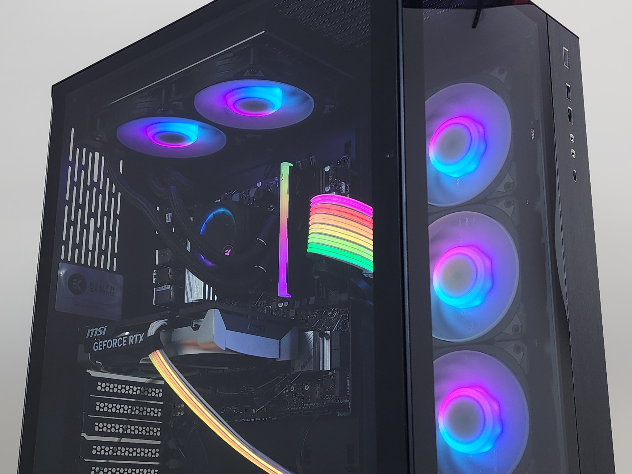 Gaming PC Ryzen 5 7600X3D 16GB RAM 1TB SSD RTX 5060  8GB Windows 11 Computer