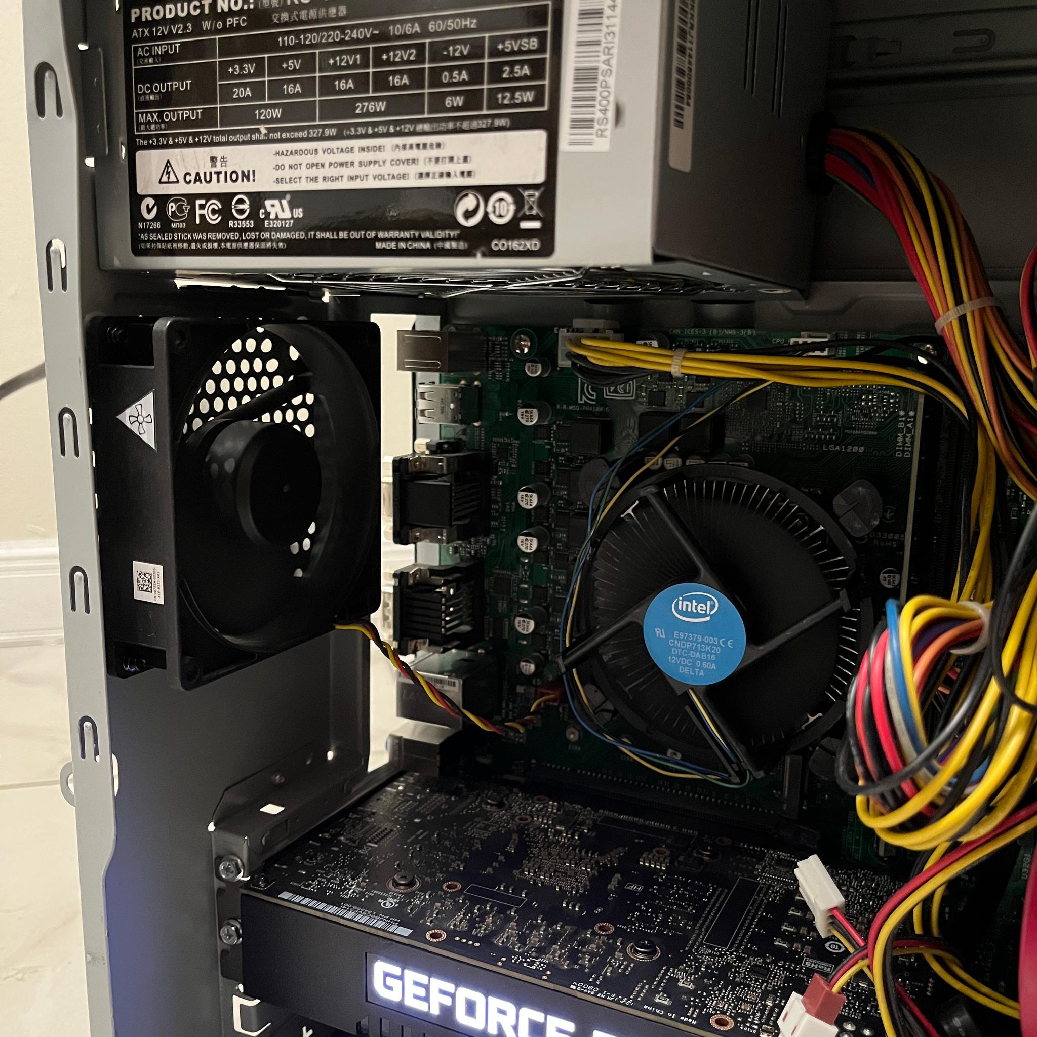 RTX 2060, Intel i3-10100, 16GB RAM, 1.2TB Storage, Gaming PC w/ Wi-Fi & BT (Scratch & Dent Case)