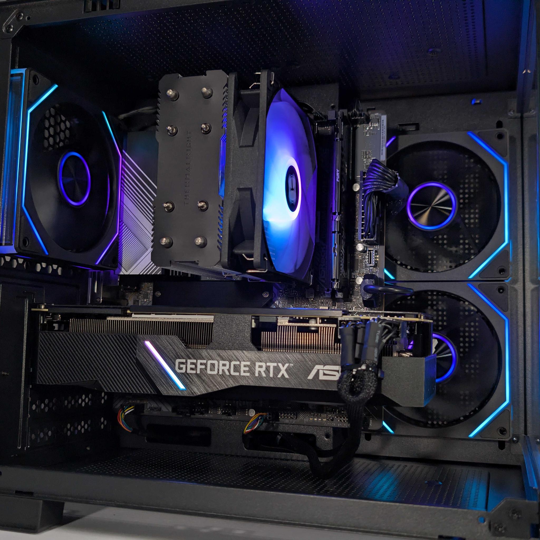 Ryzen 7600X + RTX 2070 Super Gaming PC