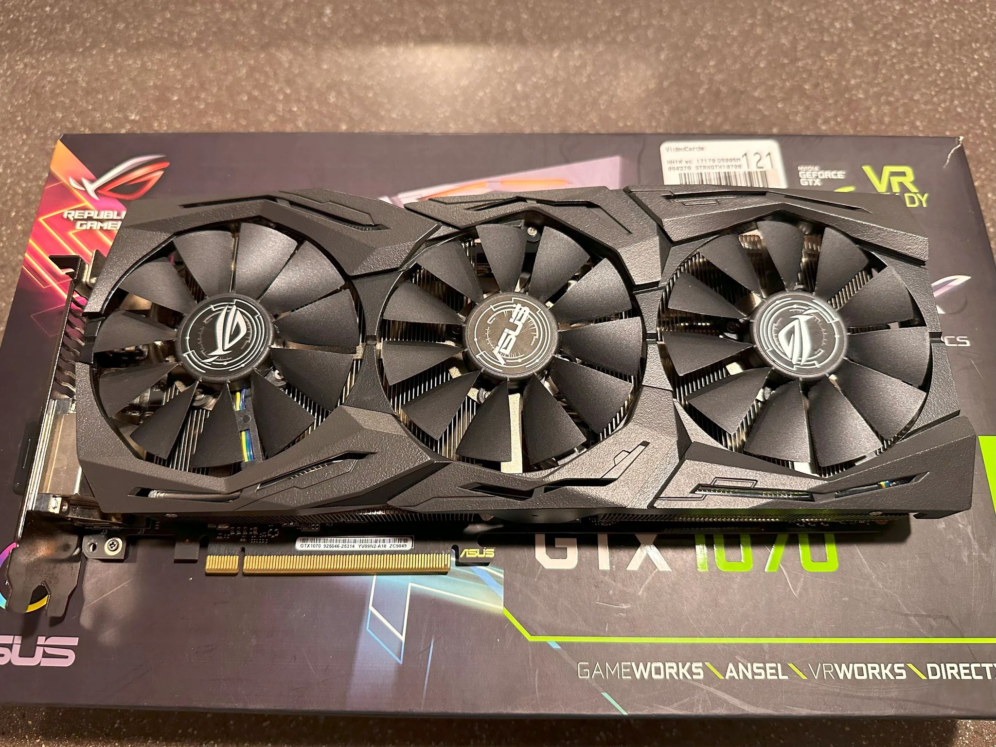 Asus STRIX GTX 1070